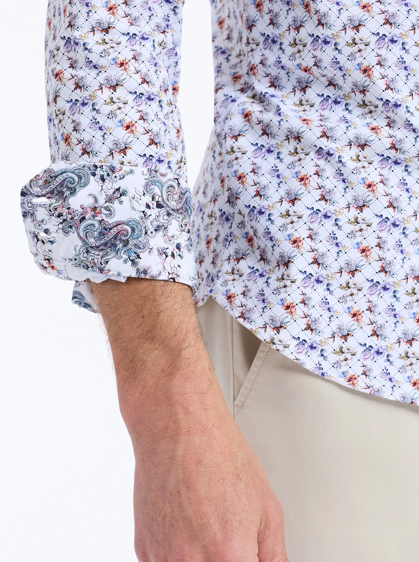 BAUXHALL LONG SLEEVE BUTTON DOWN SHIRT - Image 4