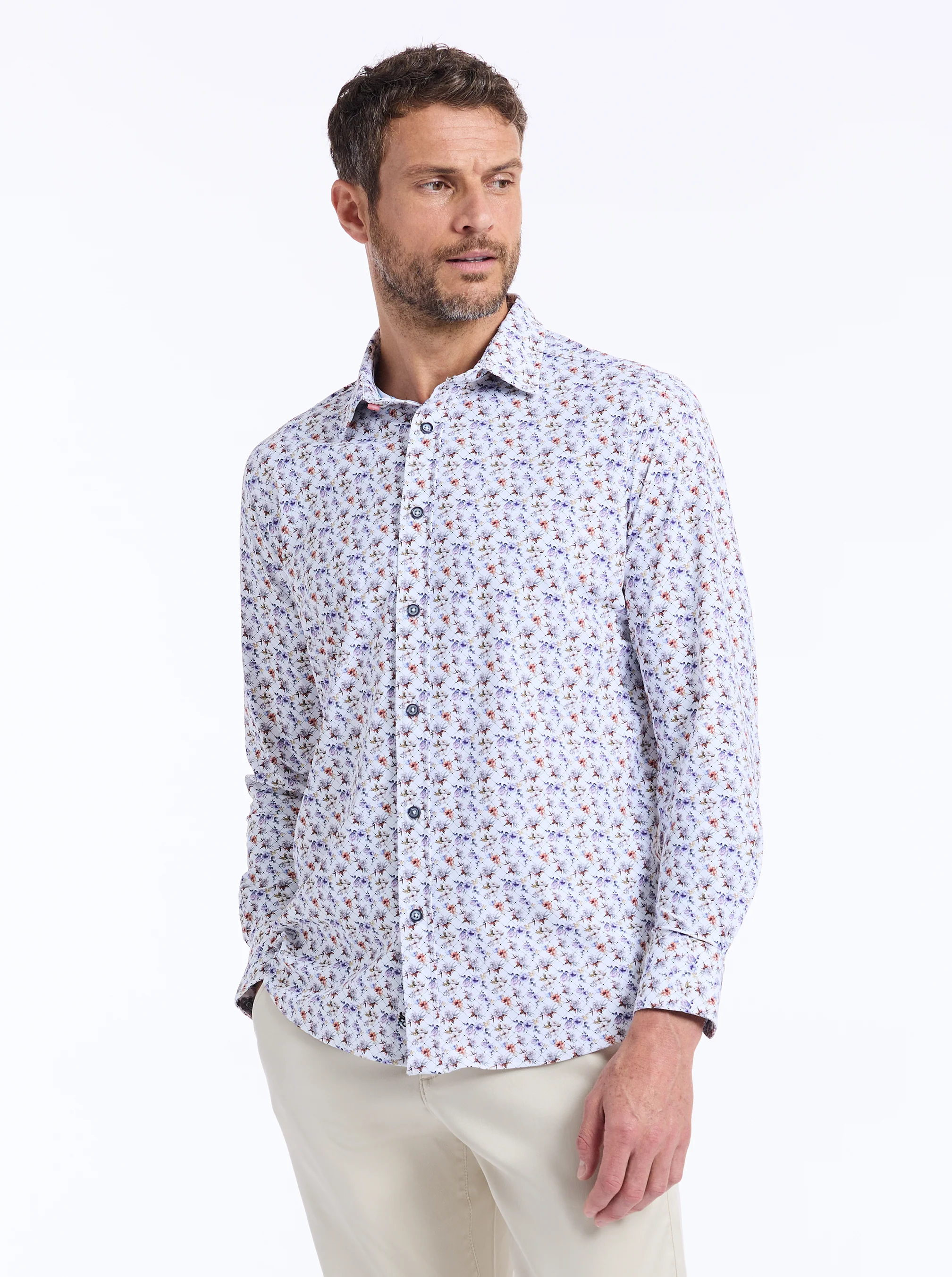 BAUXHALL LONG SLEEVE BUTTON DOWN SHIRT - Image 6