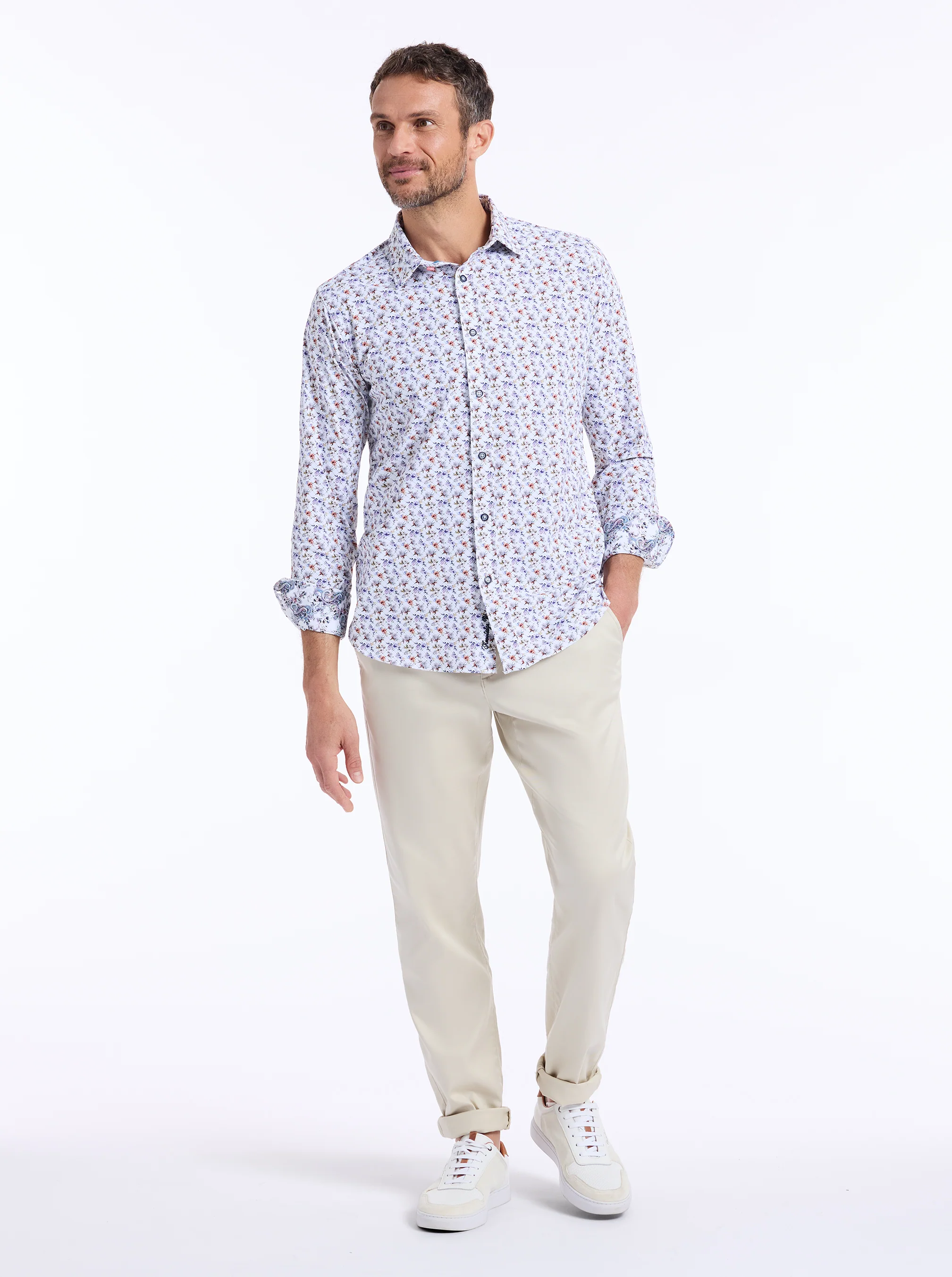 BAUXHALL LONG SLEEVE BUTTON DOWN SHIRT - Image 7