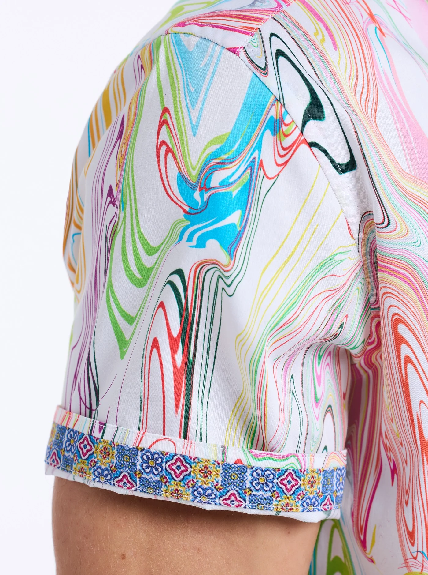 BELLENDEN SHORT SLEEVE BUTTON DOWN SHIRT - Image 4