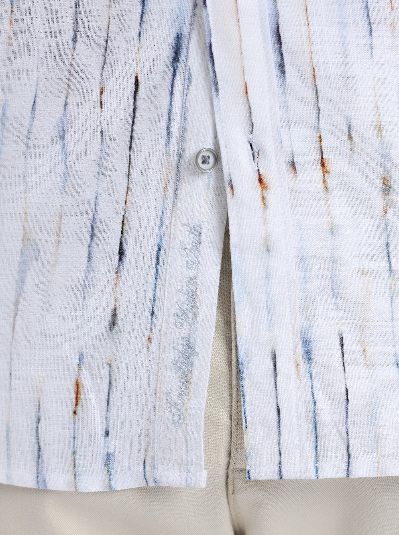 BRADLAUGH LONG SLEEVE BUTTON DOWN SHIRT - Image 3