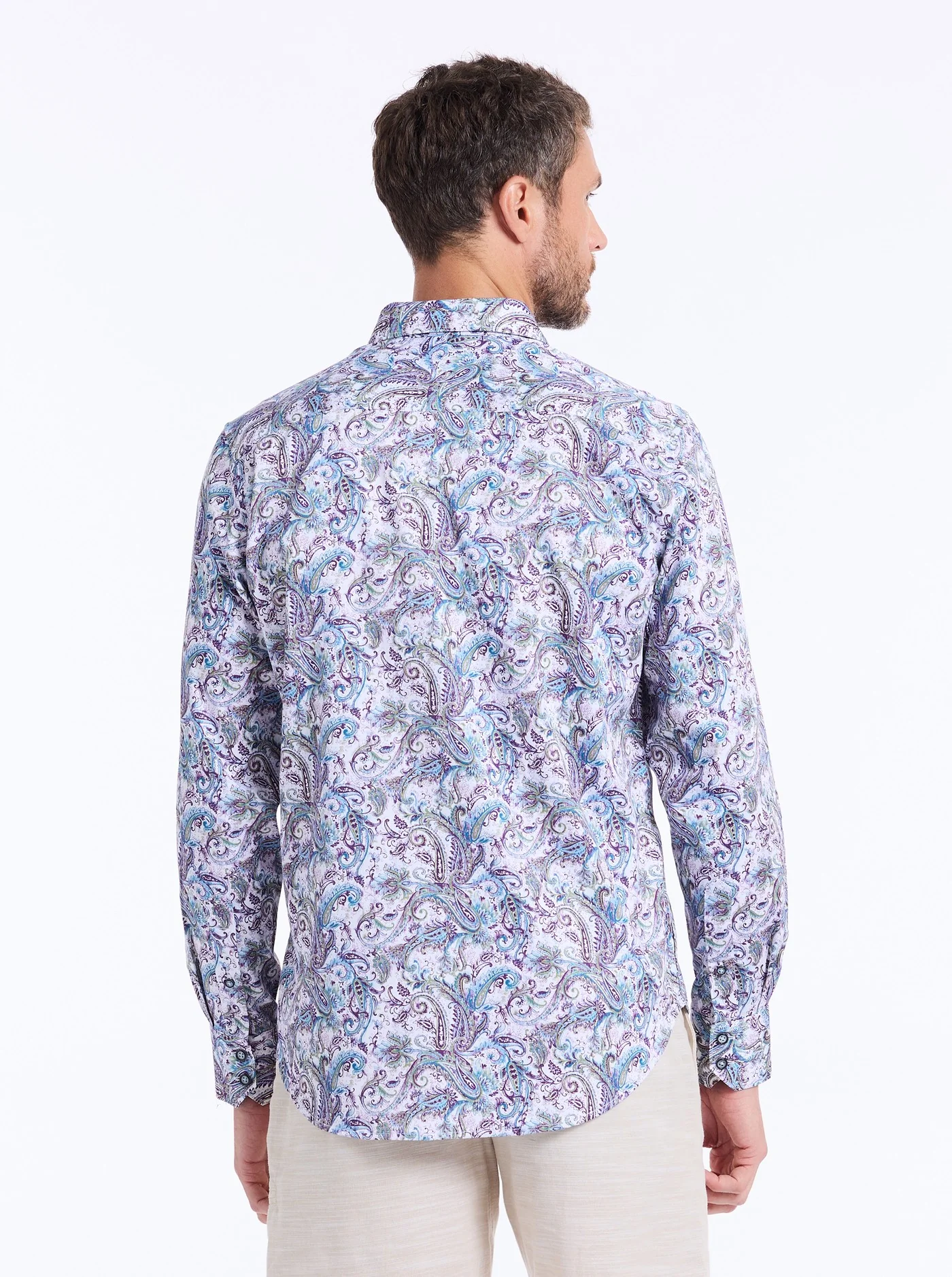 BUCKINGHAM LONG SLEEVE BUTTON DOWN SHIRT - Image 6