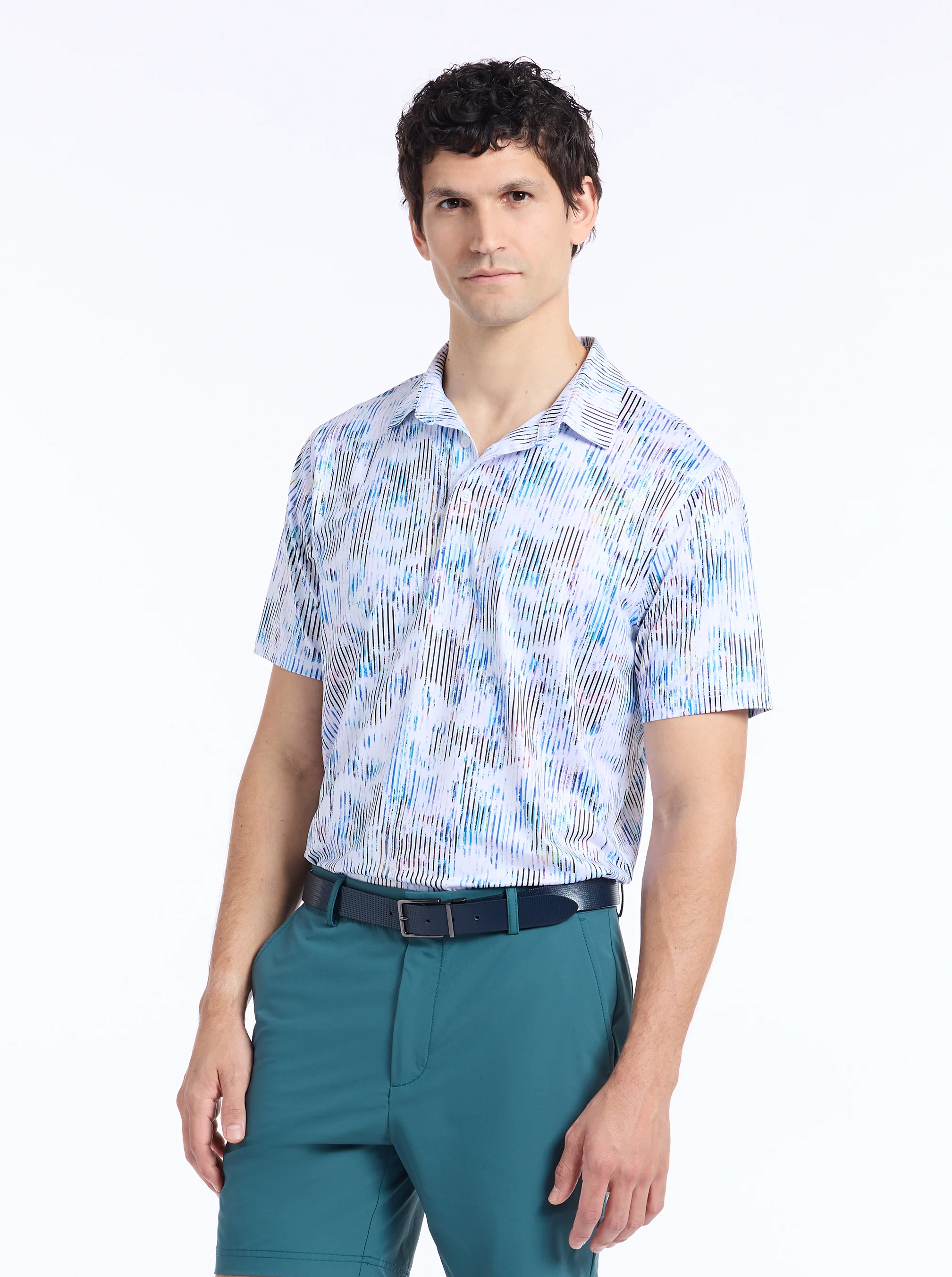 CLYNE SHORT SLEEVE POLO TALL - Image 6