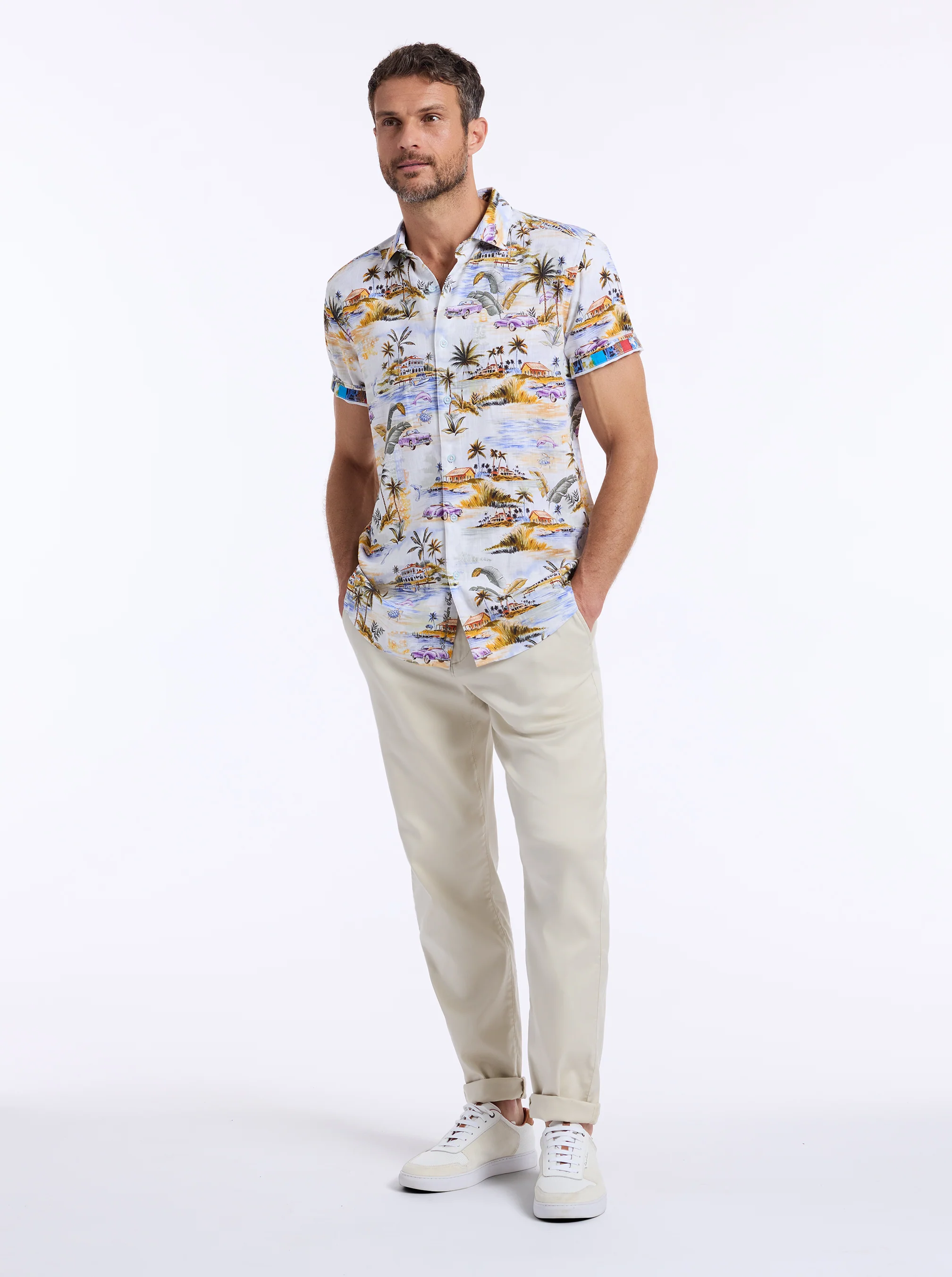 CURTIS SHORT SLEEVE BUTTON DOWN SHIRT - Image 8