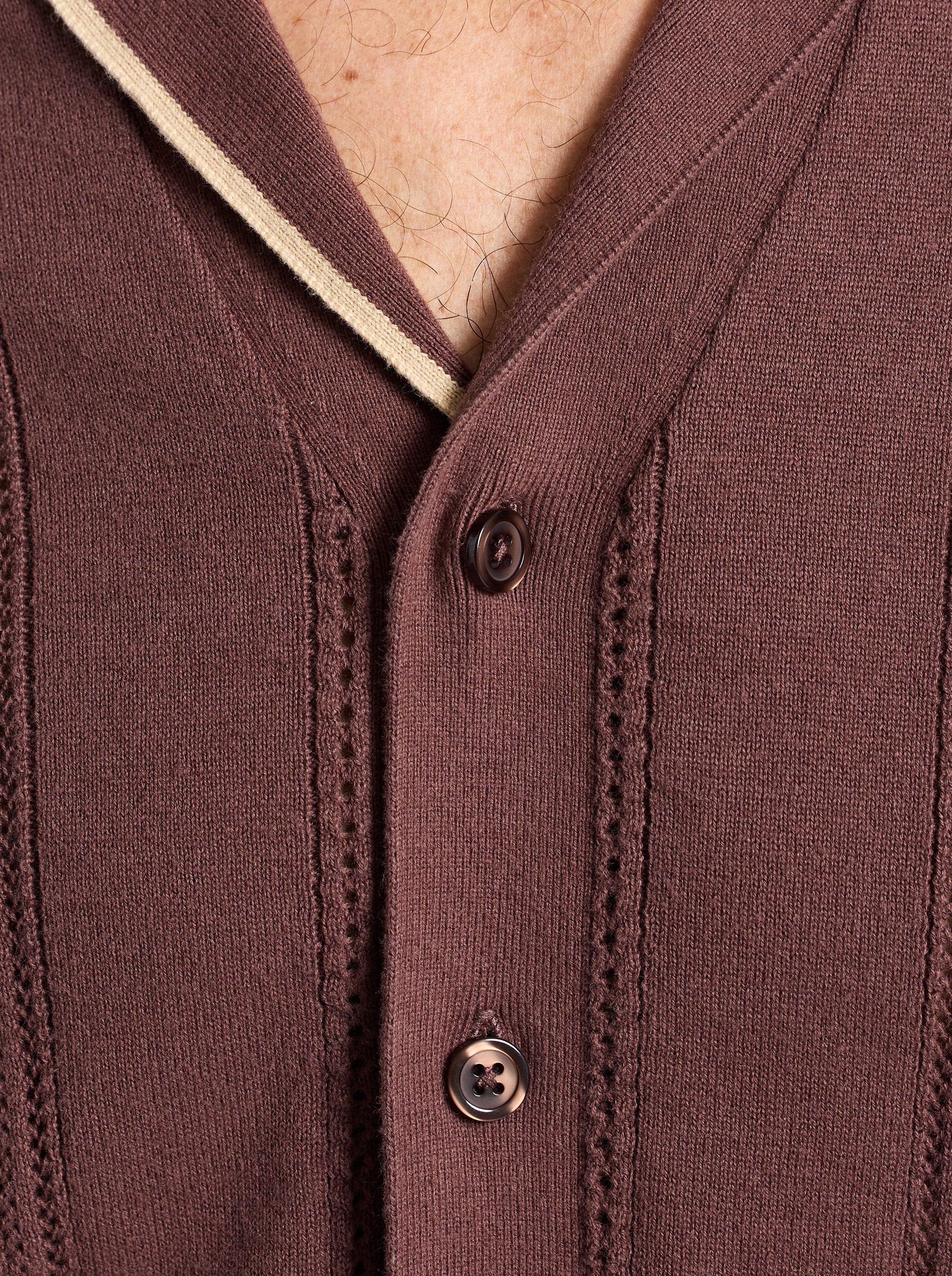DELMAR SHORT SLEEVE SWEATER - Image 3