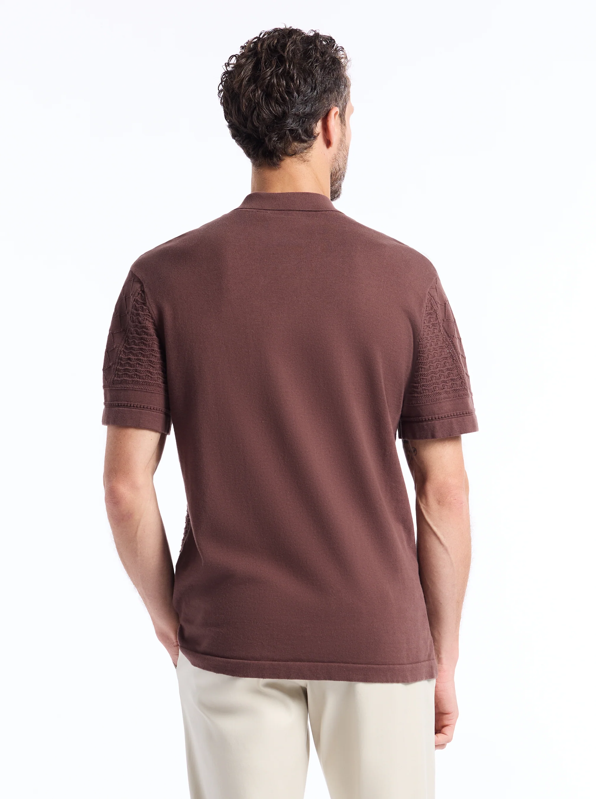 DELMAR SHORT SLEEVE SWEATER - Image 5
