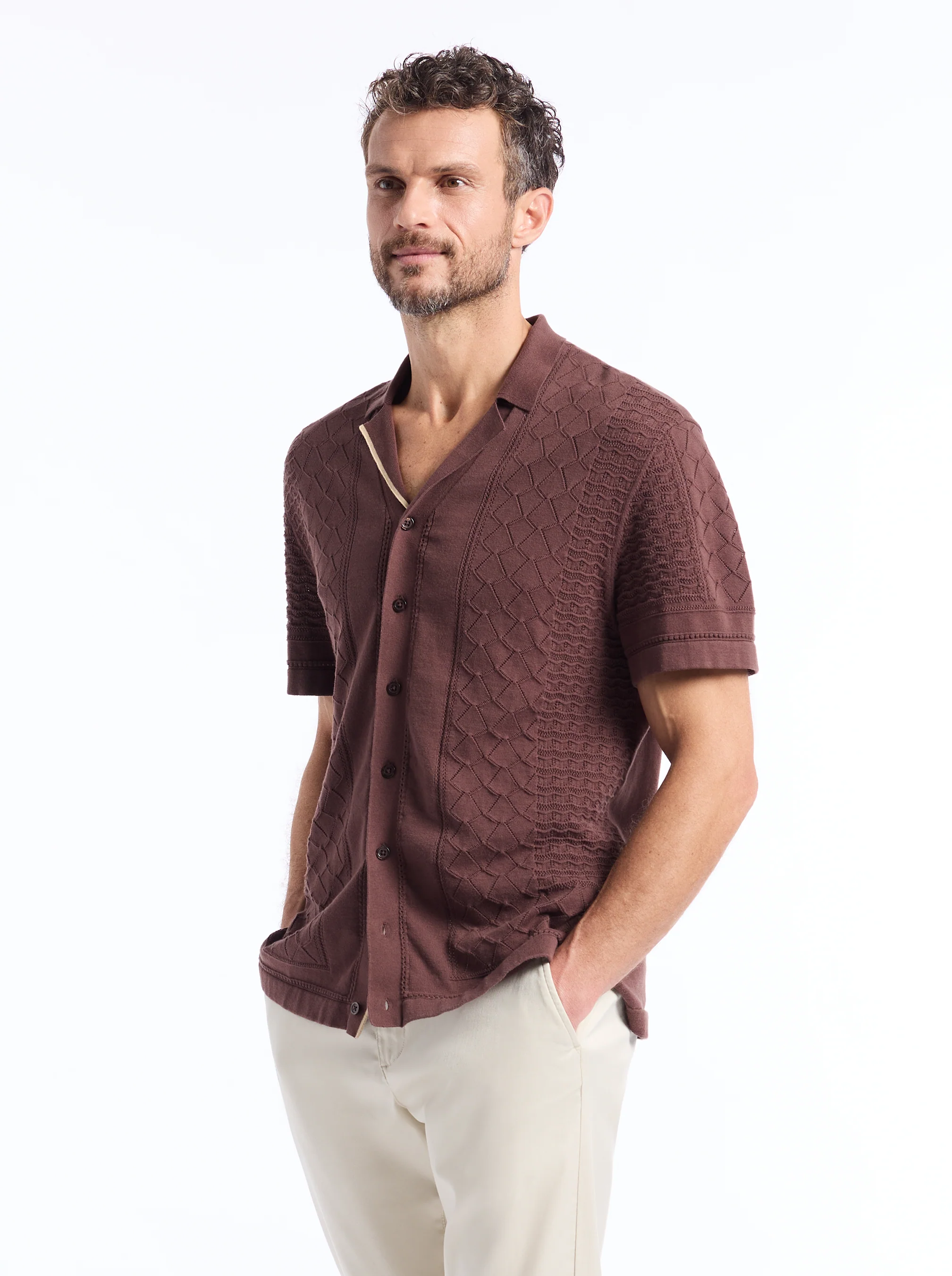 DELMAR SHORT SLEEVE SWEATER - Image 6