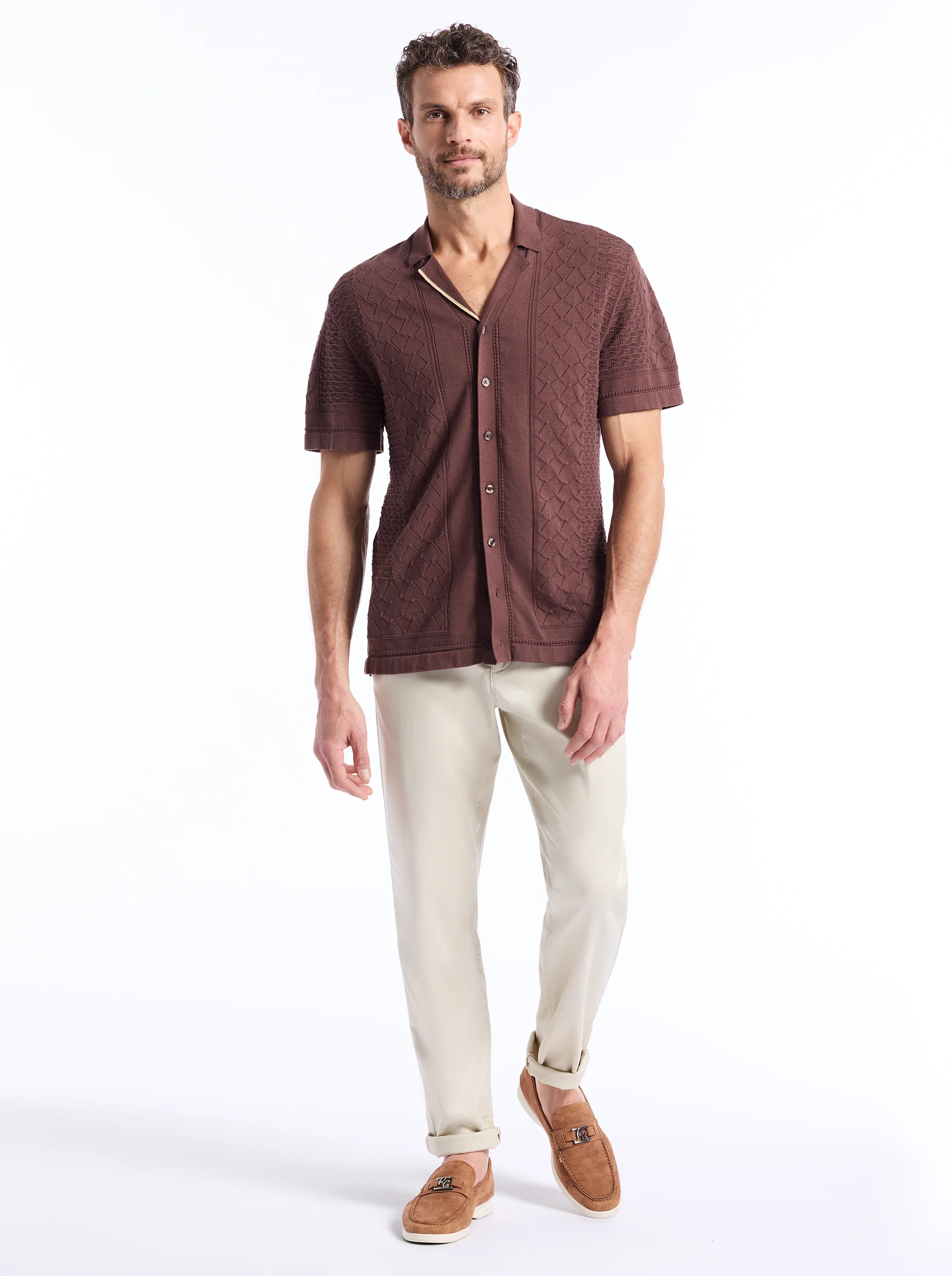 DELMAR SHORT SLEEVE SWEATER - Image 7