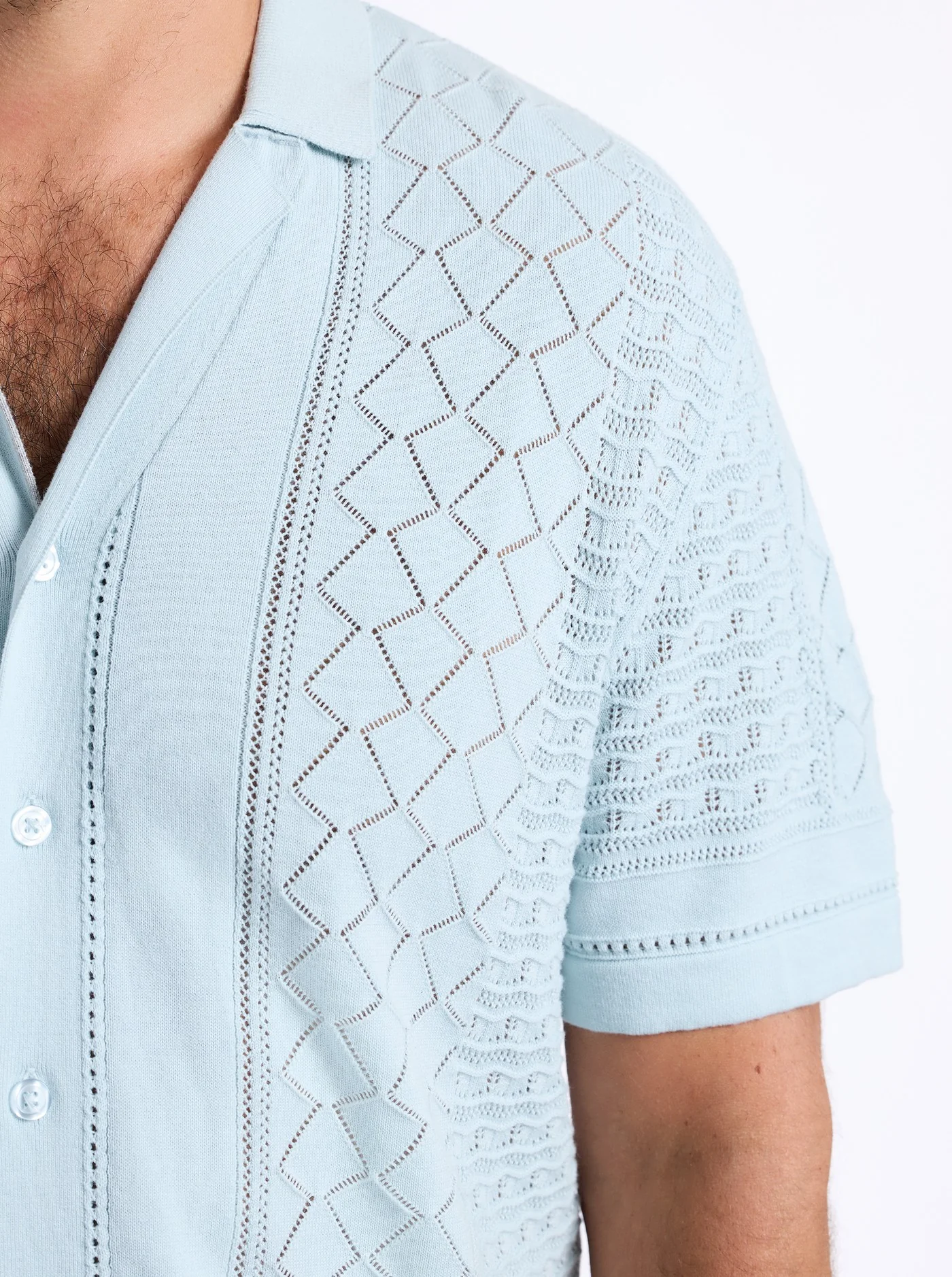 DELMAR SHORT SLEEVE SWEATER - Image 3
