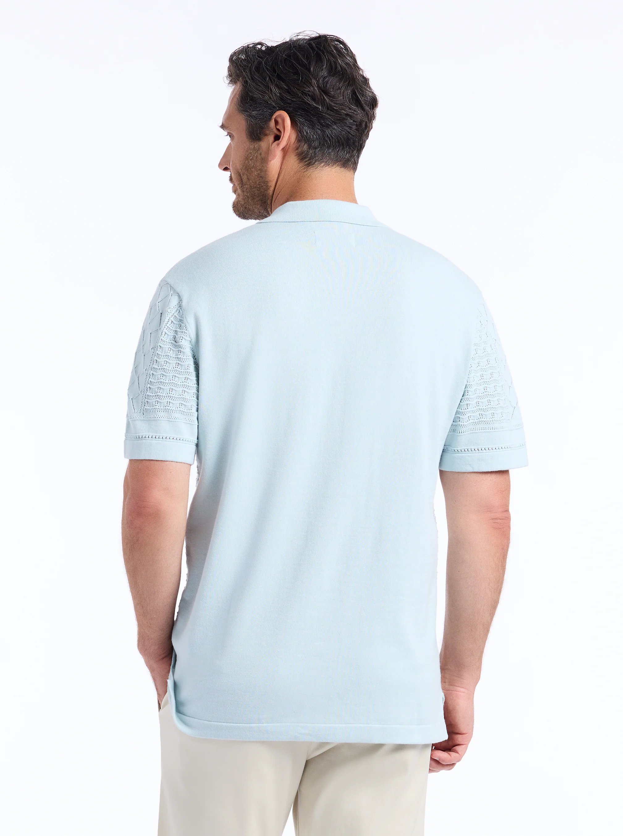 DELMAR SHORT SLEEVE SWEATER - Image 5