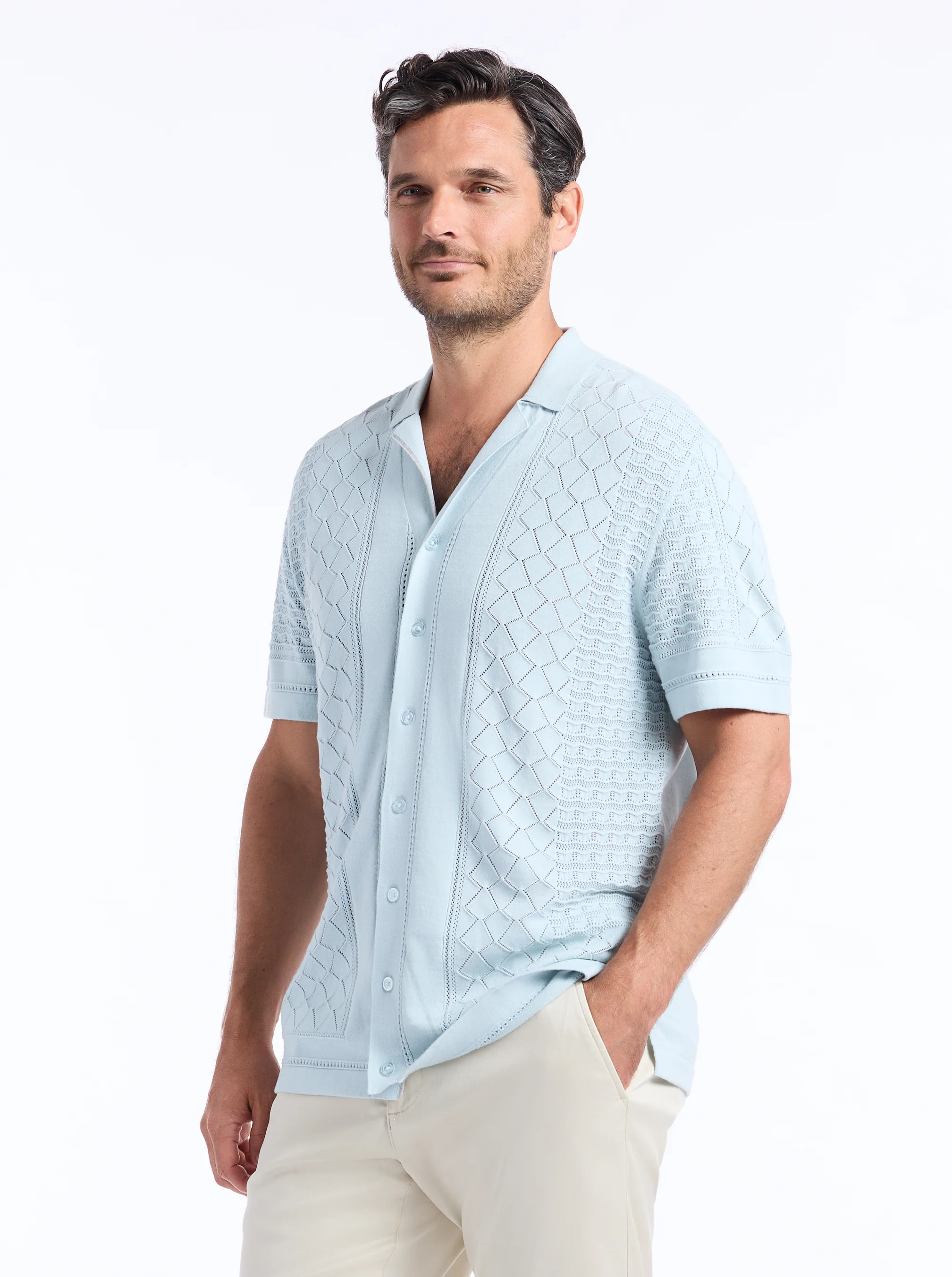 DELMAR SHORT SLEEVE SWEATER - Image 6