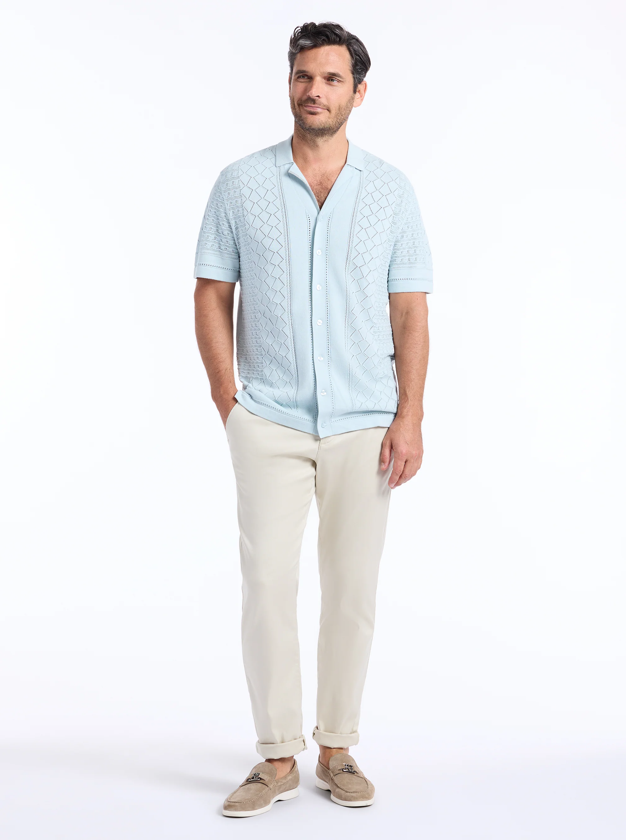 DELMAR SHORT SLEEVE SWEATER - Image 7
