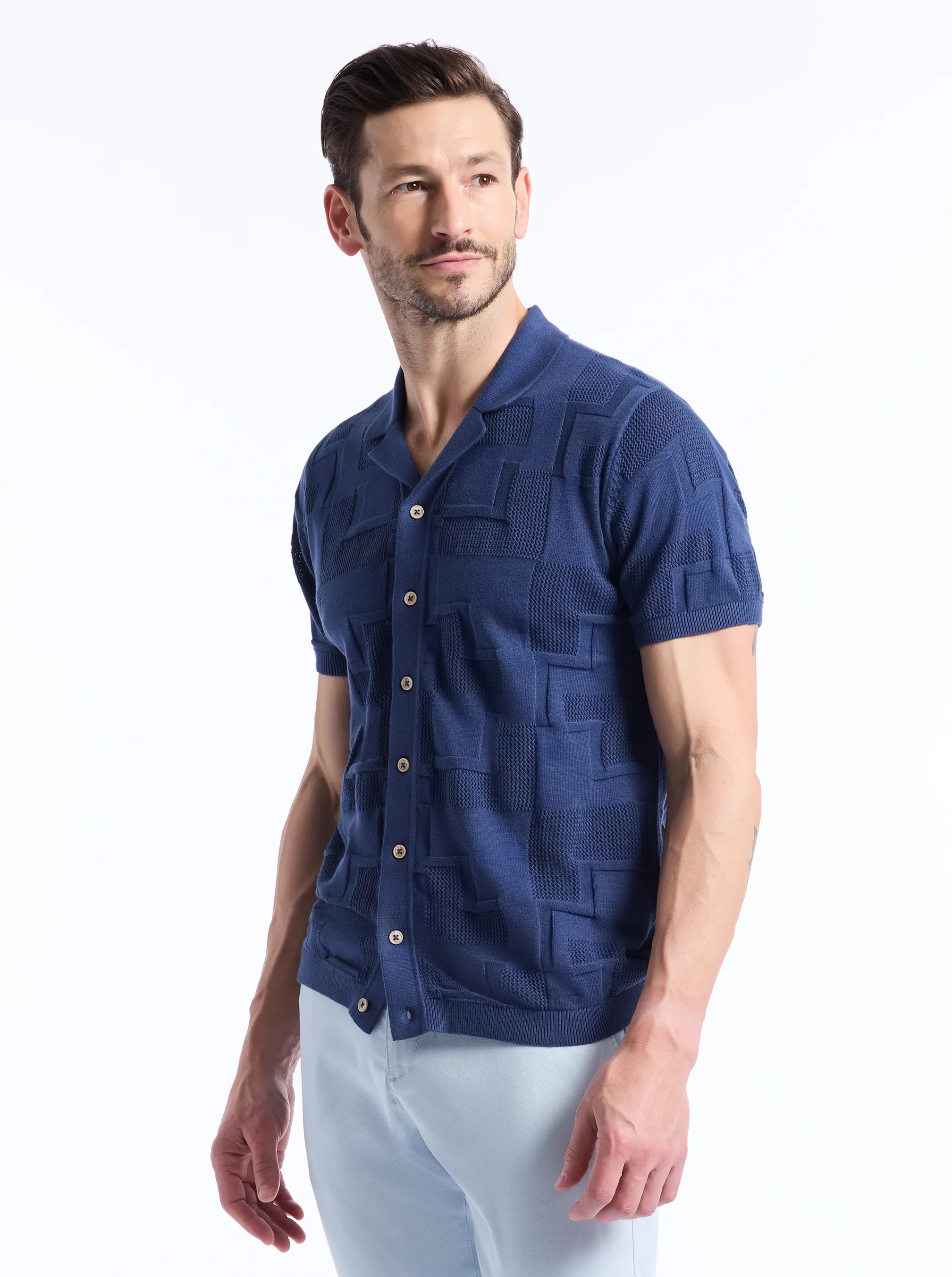 DRAYFORD SHORT SLEEVE SWEATER - Image 5