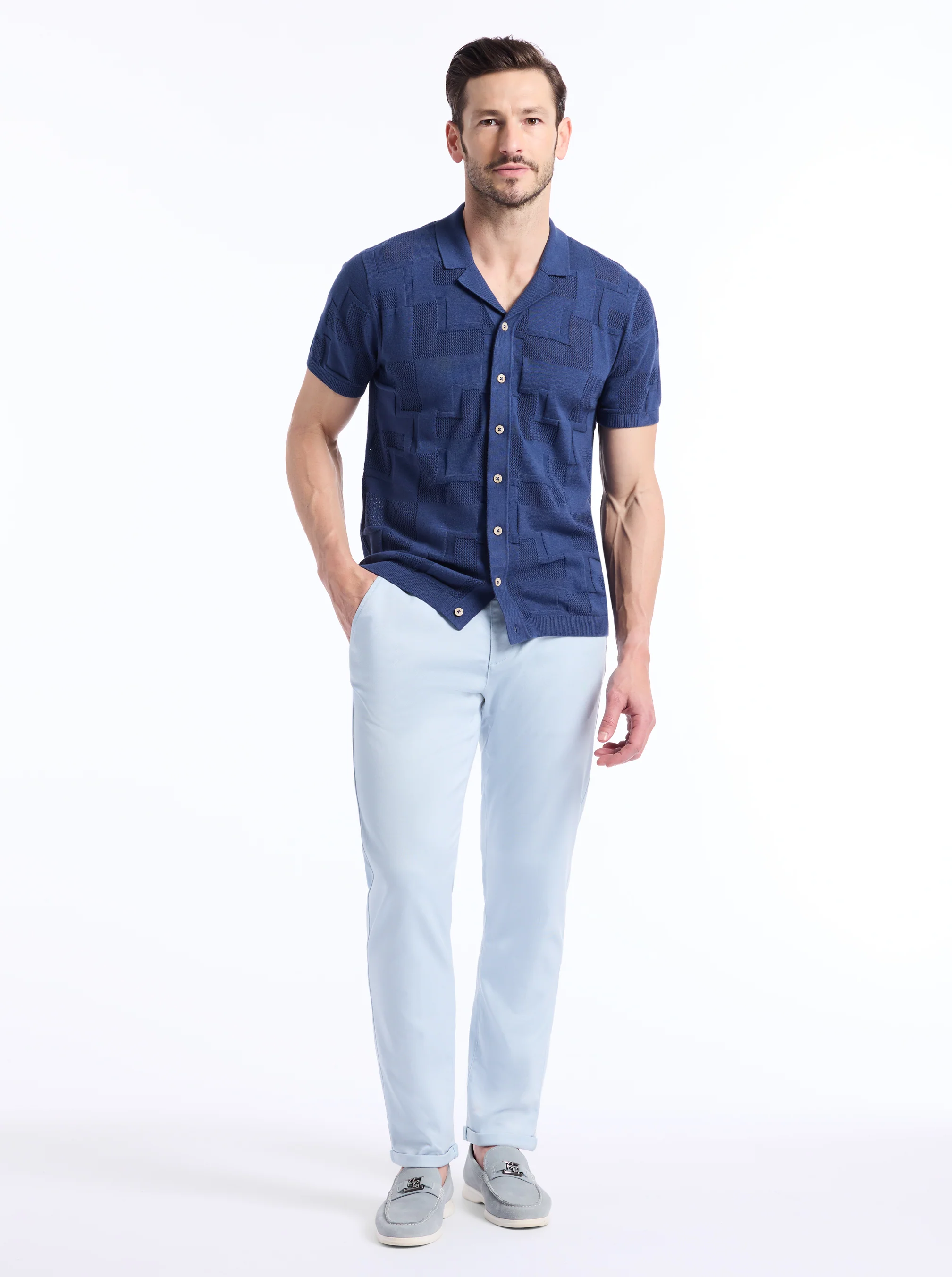 DRAYFORD SHORT SLEEVE SWEATER - Image 6