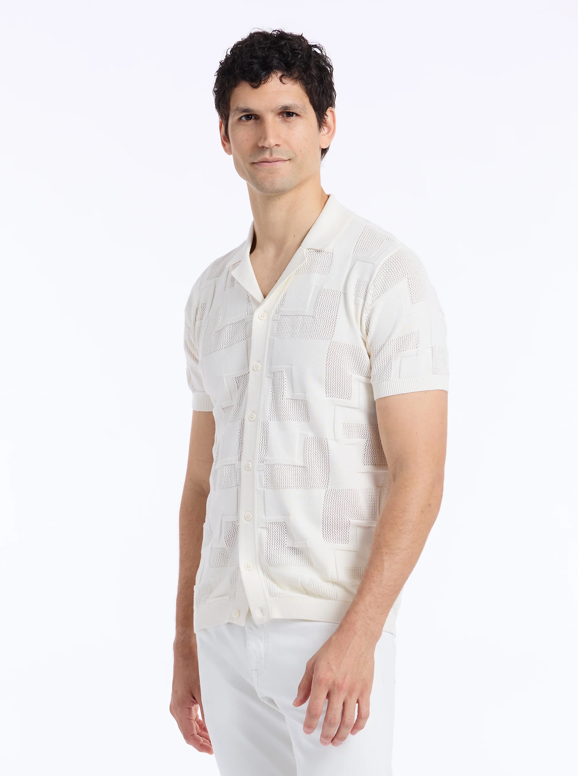 DRAYFORD SHORT SLEEVE SWEATER - Image 5
