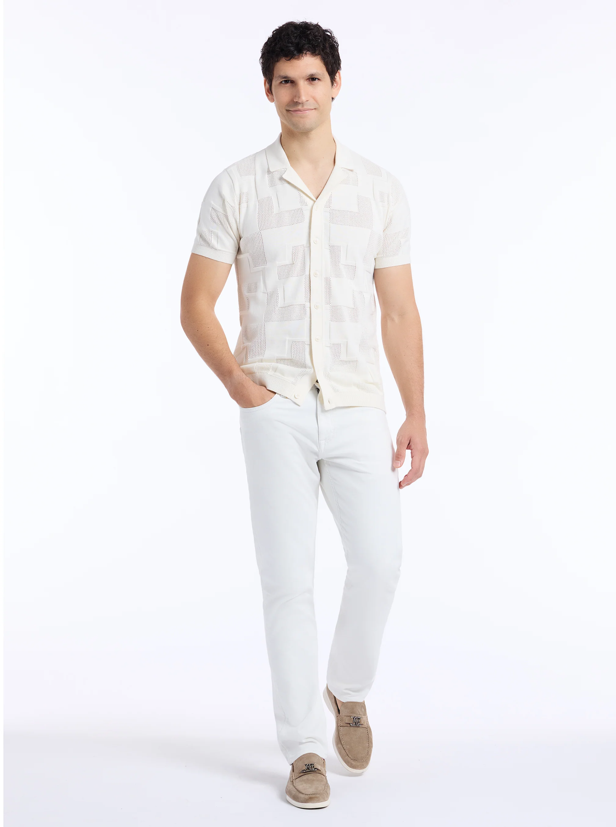 DRAYFORD SHORT SLEEVE SWEATER - Image 6