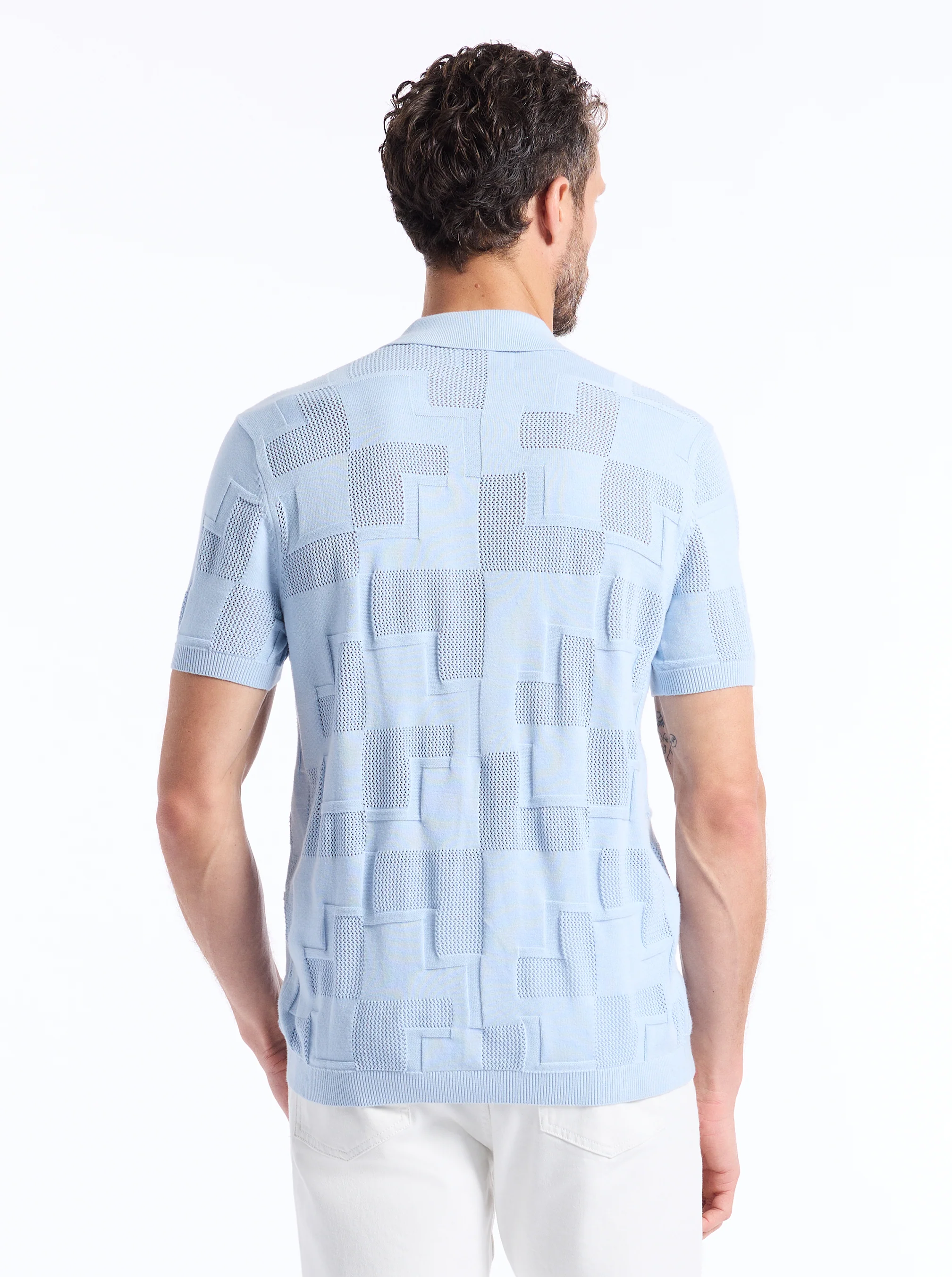 DRAYFORD SHORT SLEEVE SWEATER - Image 4