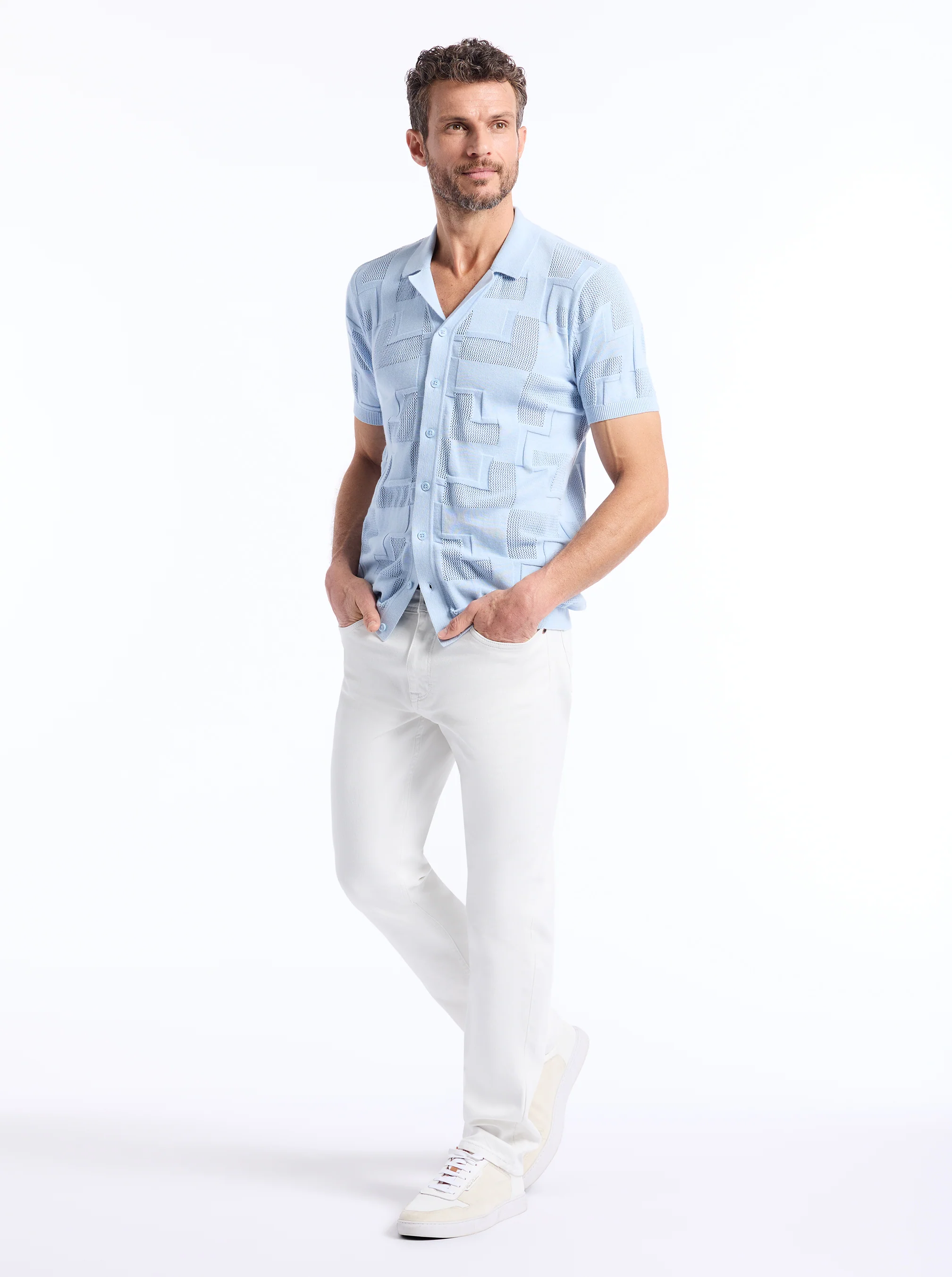 DRAYFORD SHORT SLEEVE SWEATER - Image 6