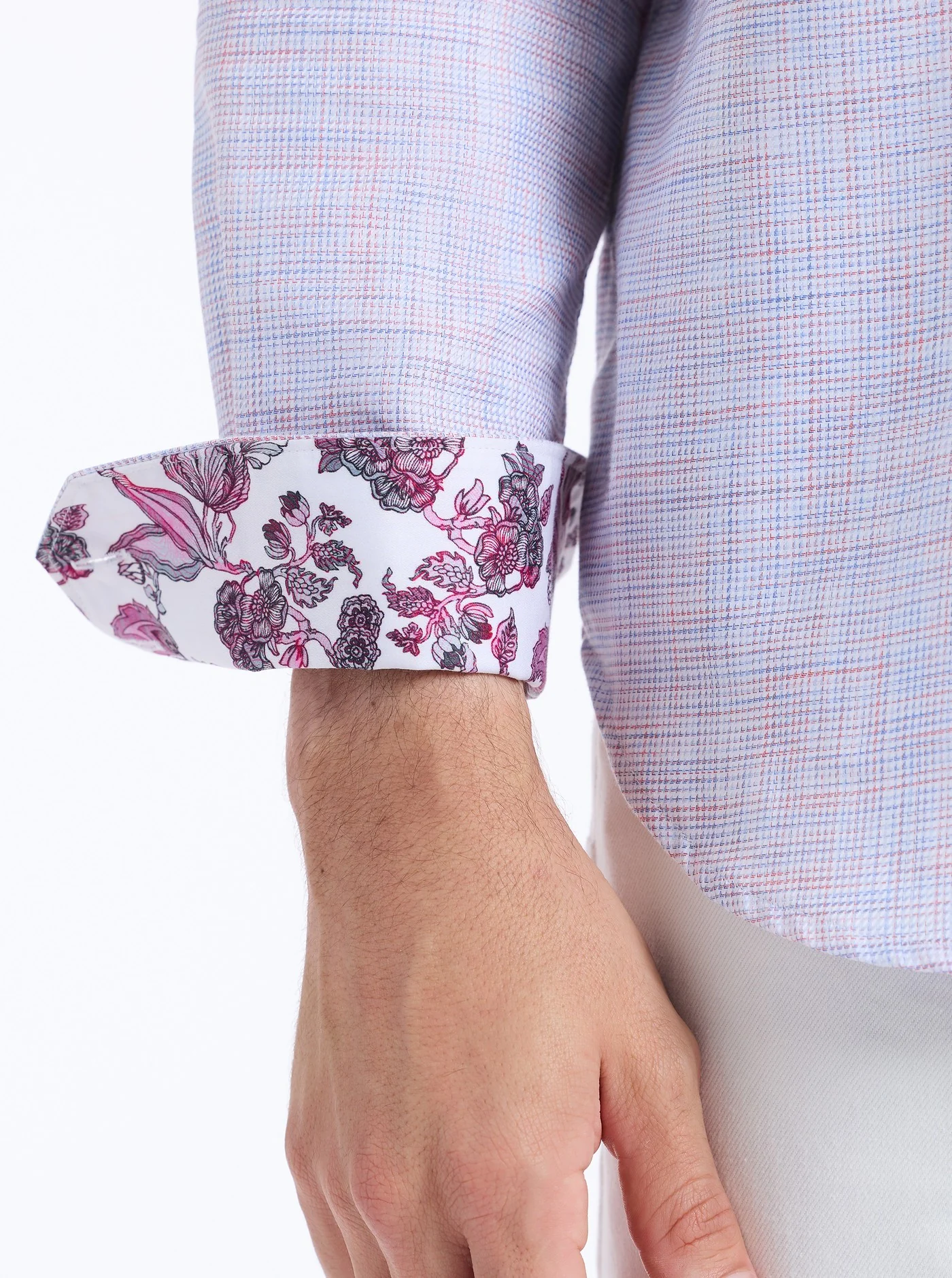 EDISON LONG SLEEVE BUTTON DOWN SHIRT - Image 4
