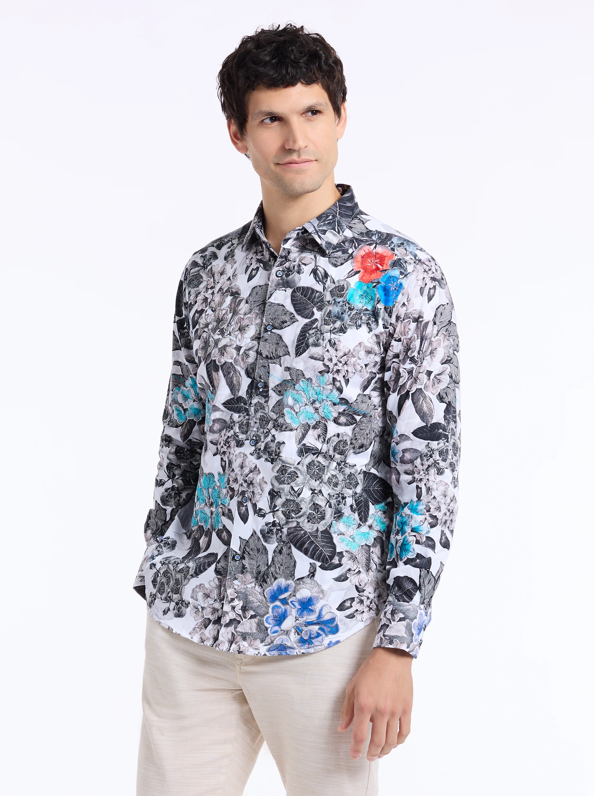 ELMINGTON LONG SLEEVE BUTTON DOWN SHIRT - Image 6