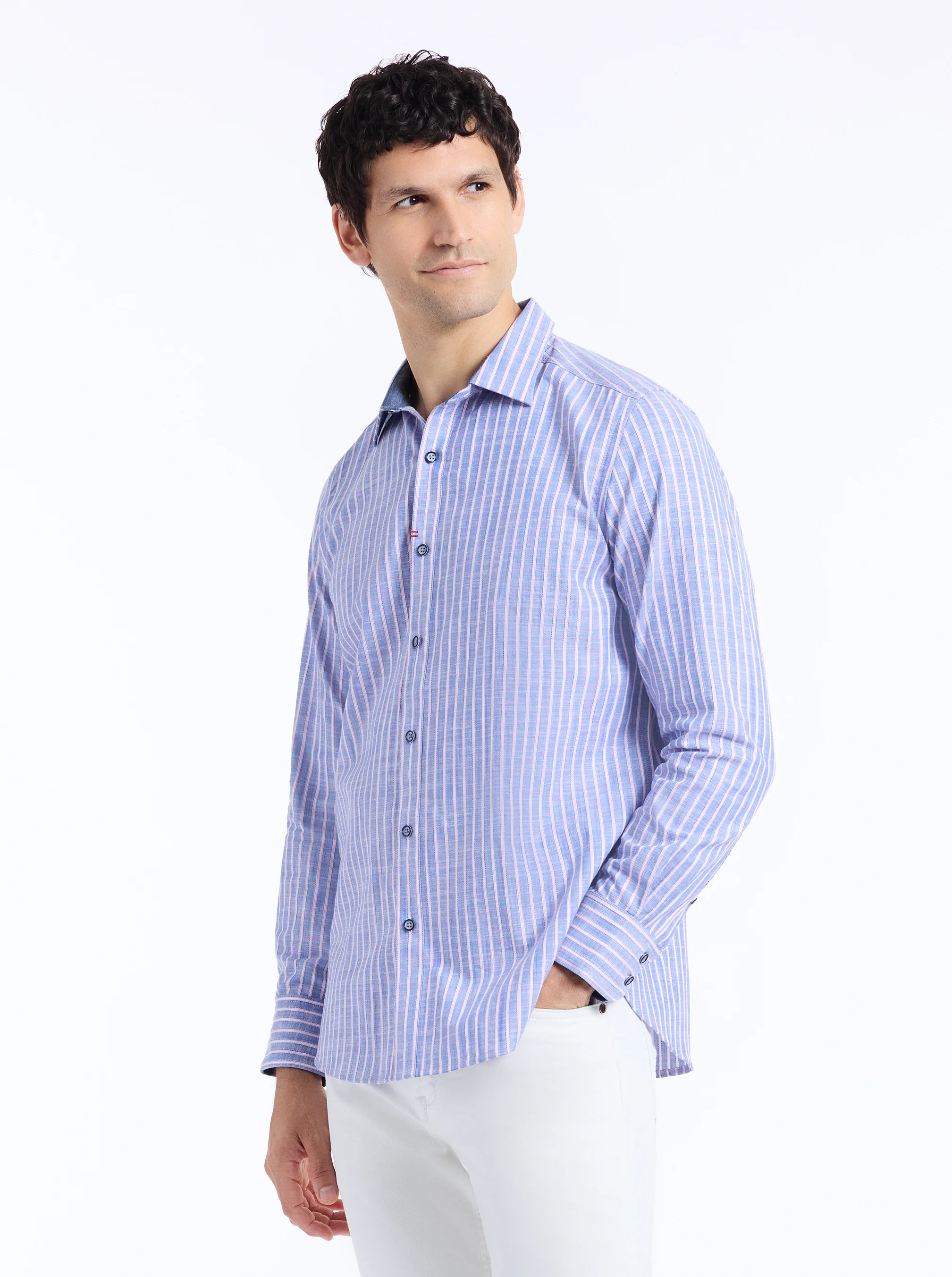 FARDELLA LONG SLEEVE BUTTON DOWN SHIRT - Image 6
