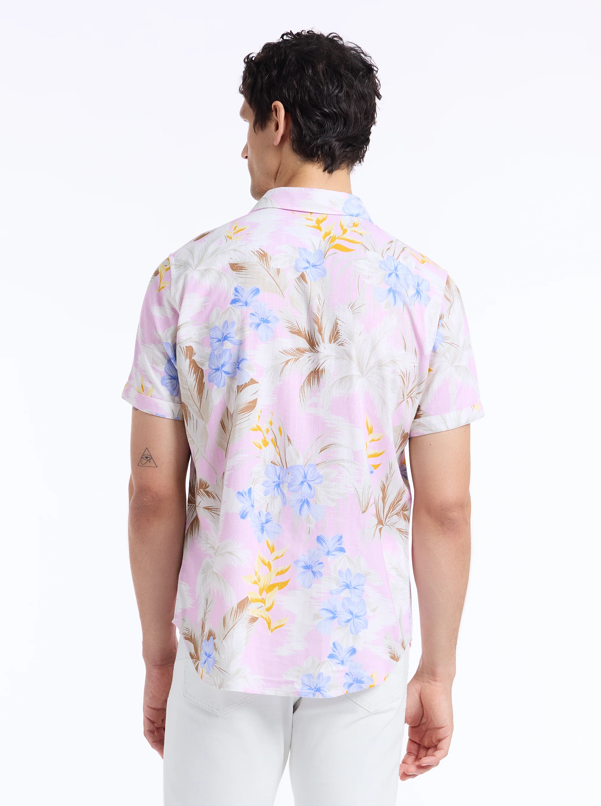 FLETCHER SHORT SLEEVE BUTTON DOWN SHIRT TALL - Image 5