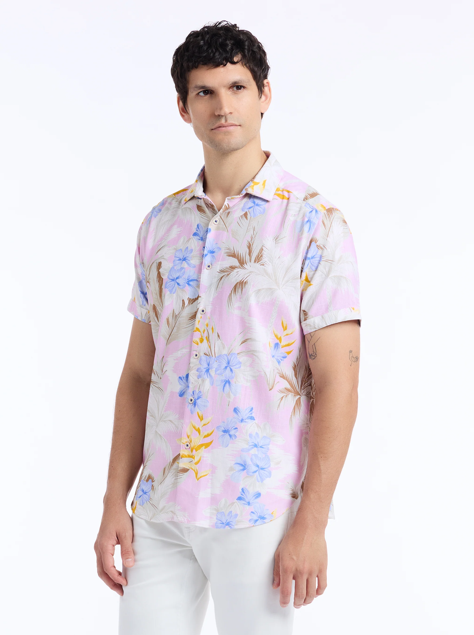 FLETCHER SHORT SLEEVE BUTTON DOWN SHIRT TALL - Image 6
