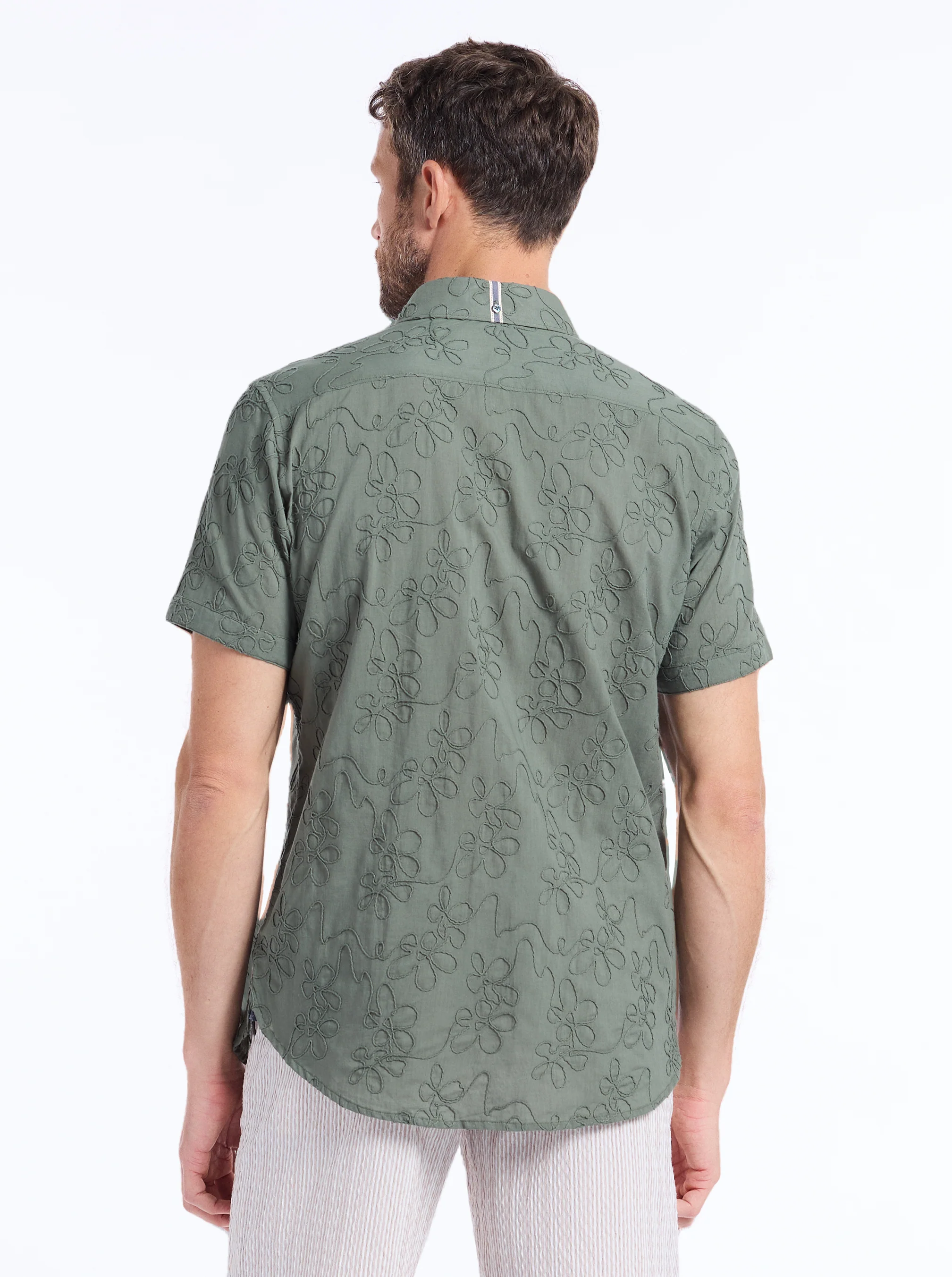 GRAFTON SHORT SLEEVE BUTTON DOWN SHIRT - Image 6
