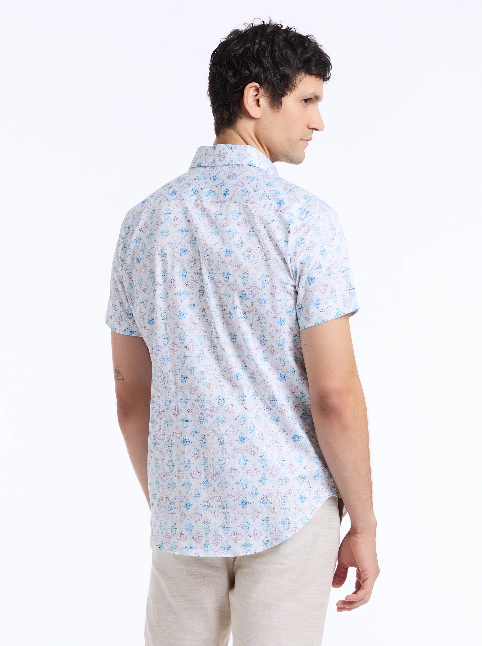 GREATOREX SHORT SLEEVE BUTTON DOWN SHIRT - Image 5