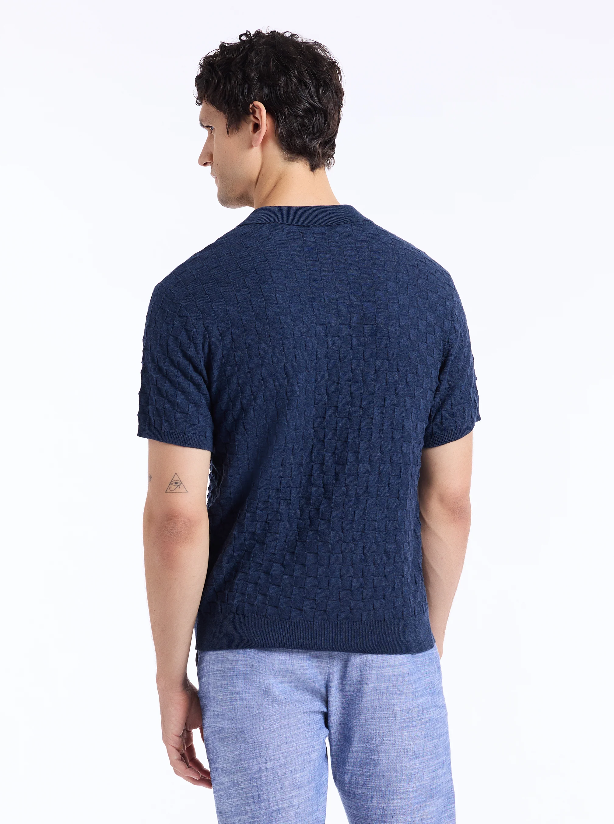 HAMPSON SHORT SLEEVE SWEATER - Image 4