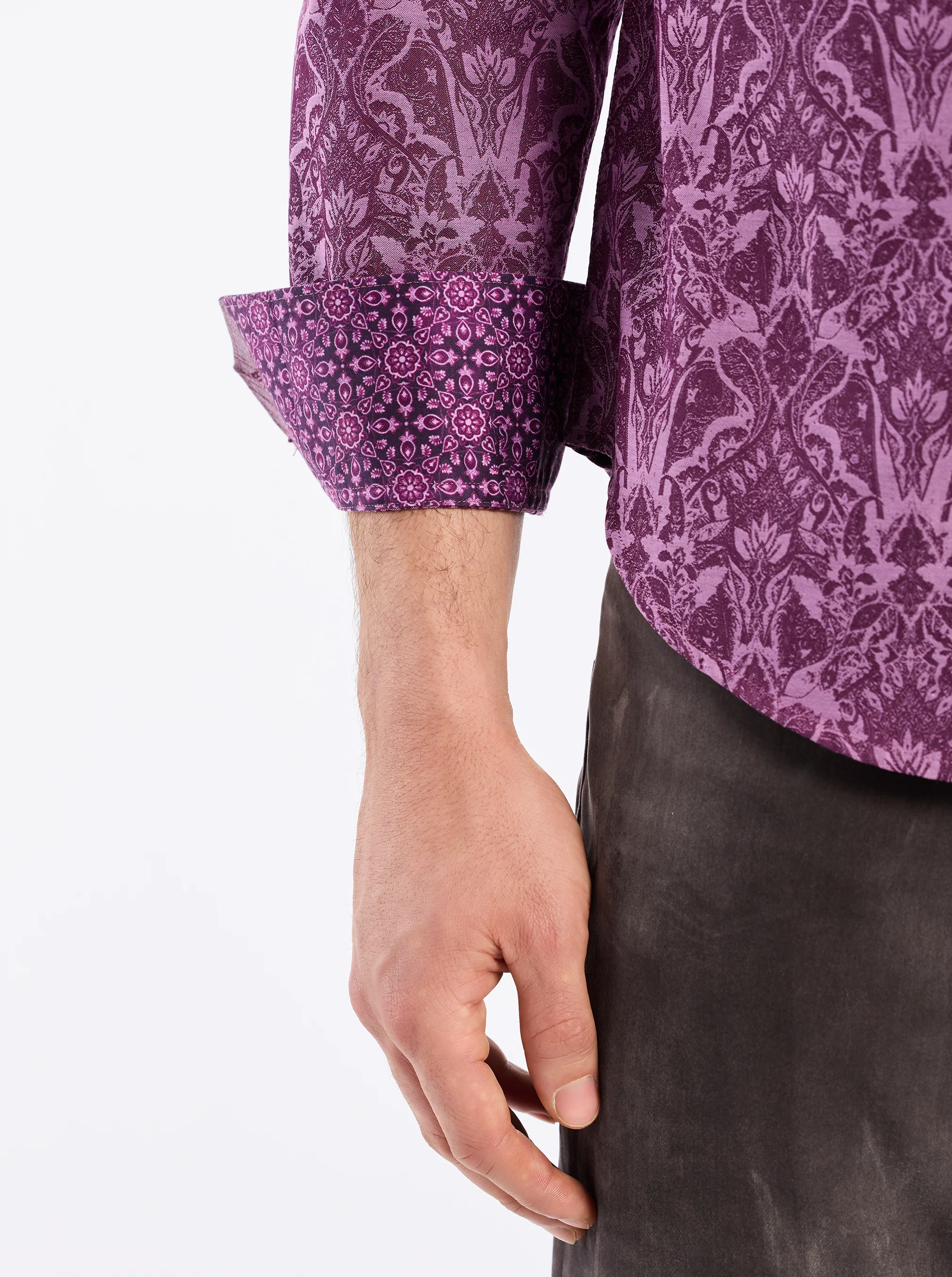 HIGHLAND LONG SLEEVE BUTTON DOWN SHIRT - Image 6
