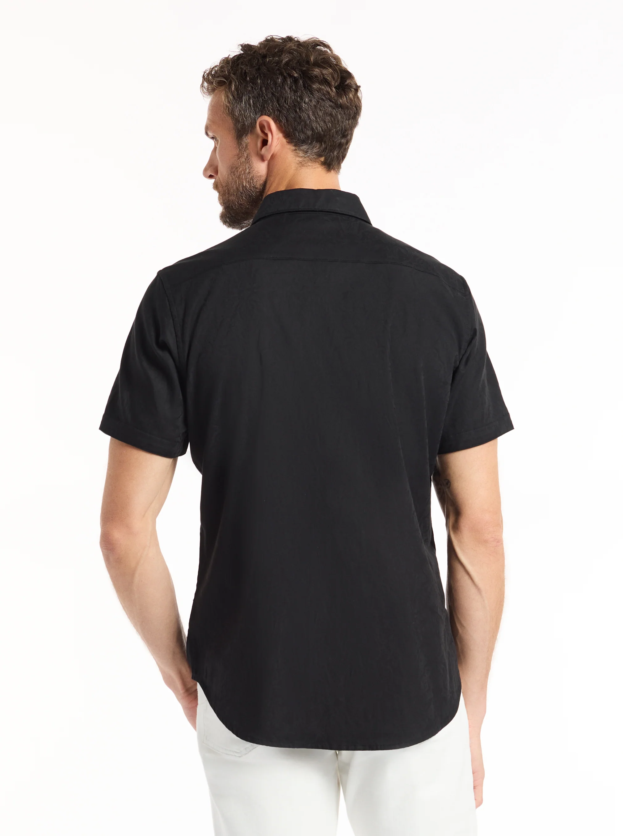 HIGHLAND SHORT SLEEVE BUTTON DOWN SHIRT BIG - Image 21