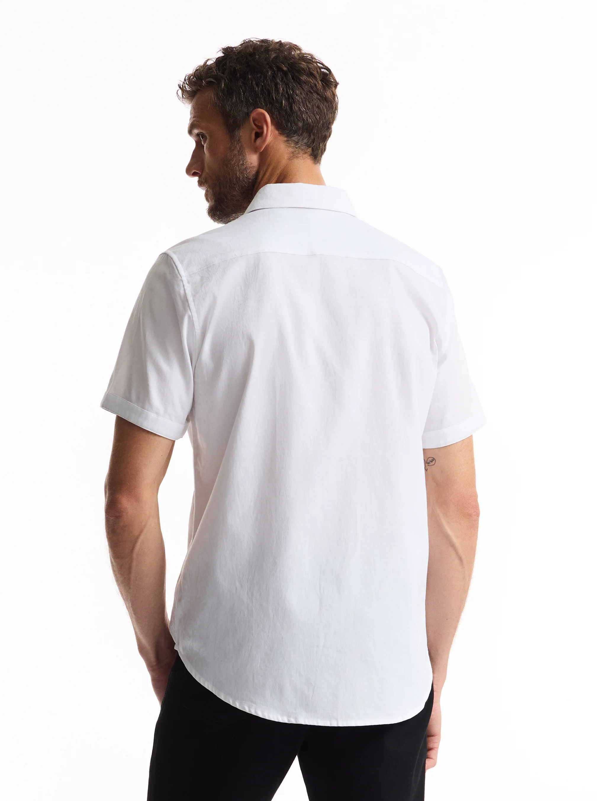 HIGHLAND SHORT SLEEVE BUTTON DOWN SHIRT - Image 13
