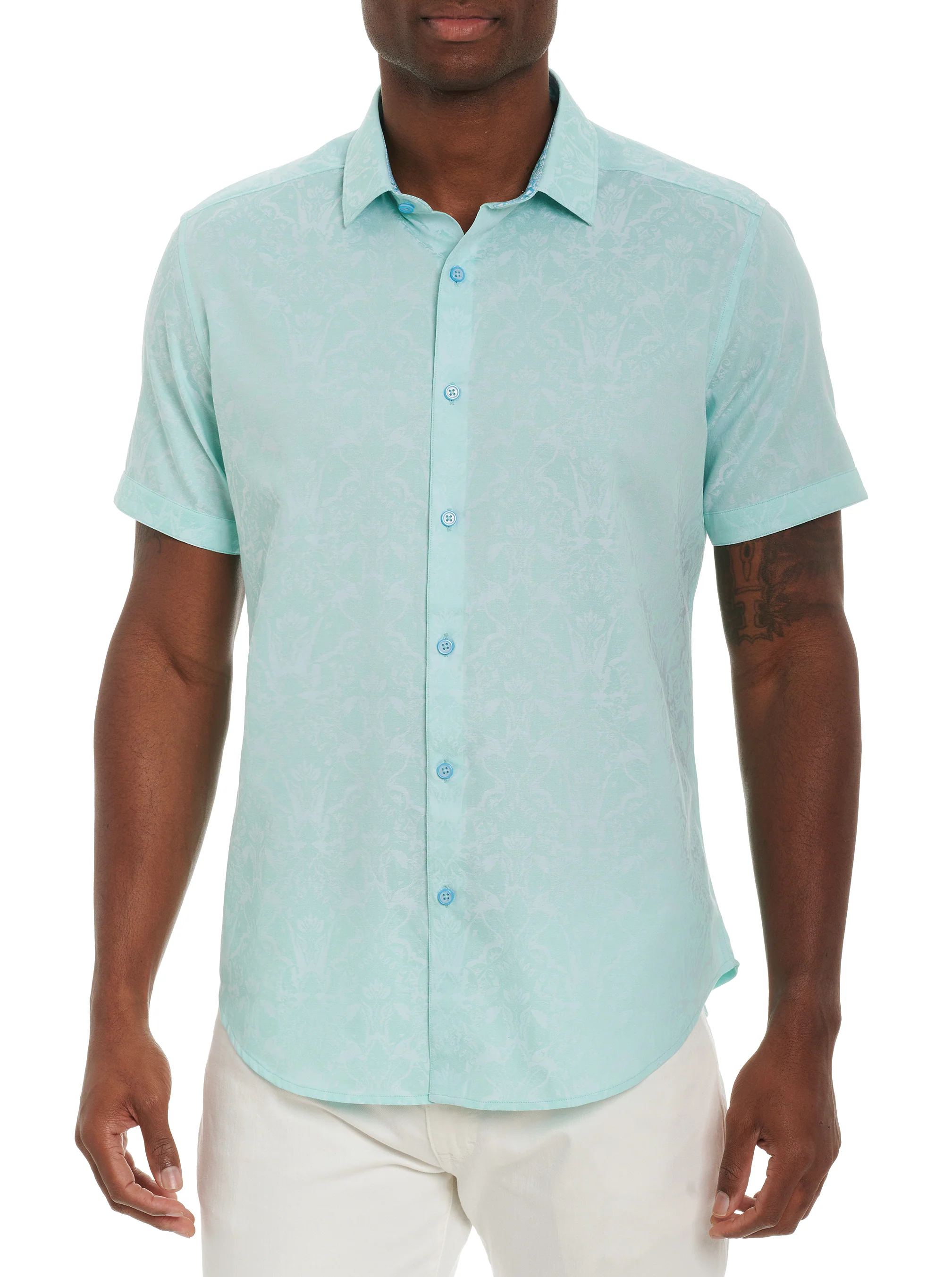 HIGHLAND SHORT SLEEVE BUTTON DOWN SHIRT - Image 31