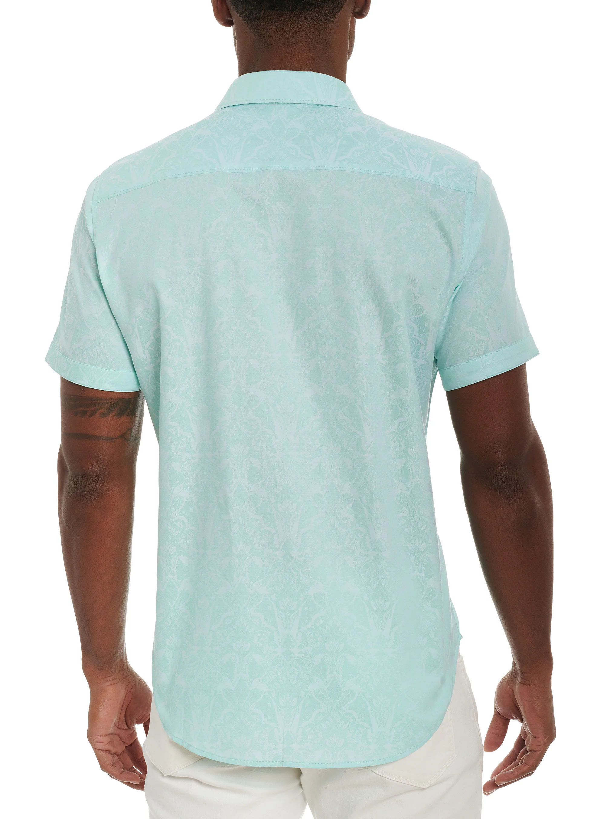 HIGHLAND SHORT SLEEVE BUTTON DOWN SHIRT - Image 35
