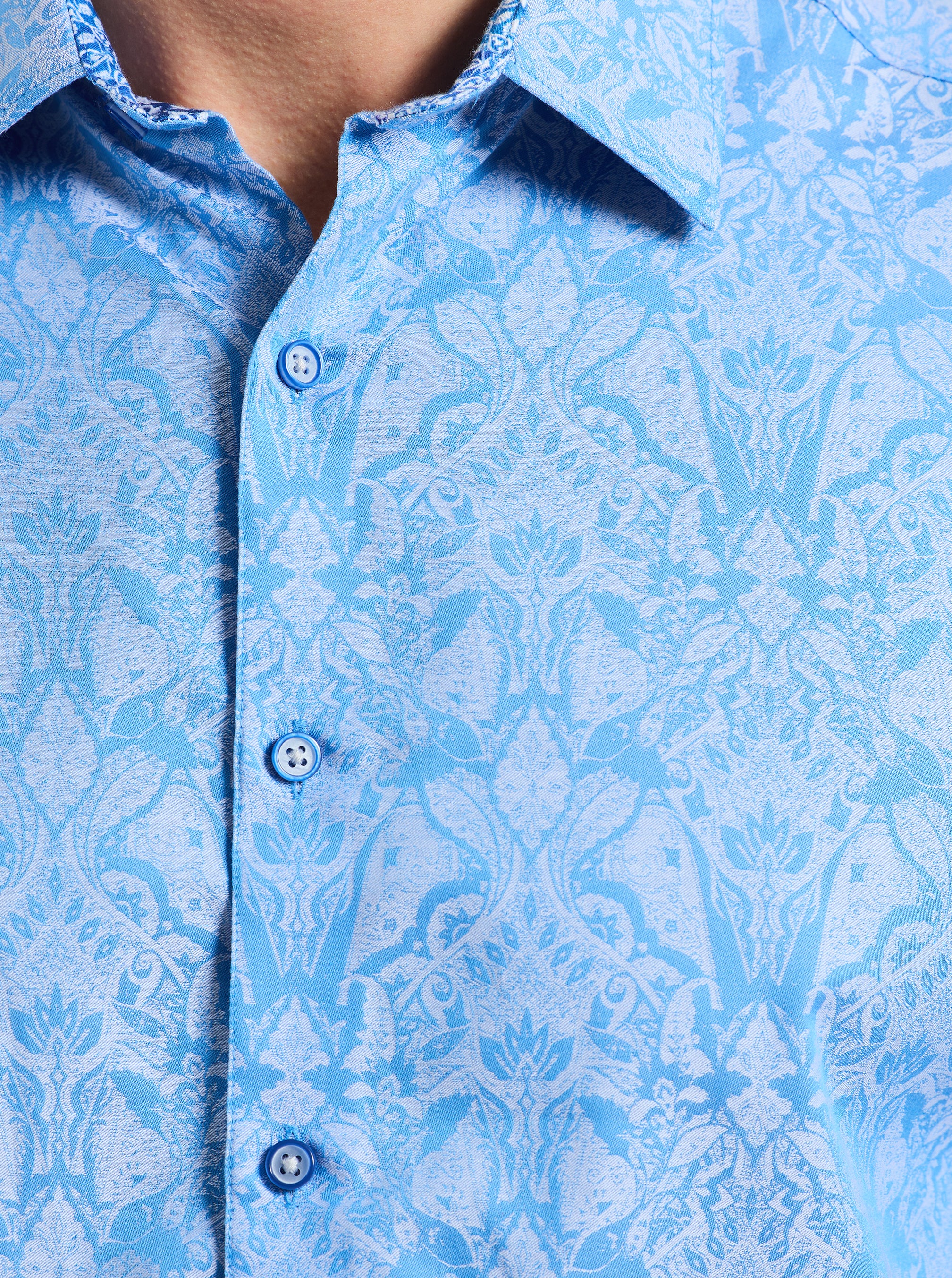 HIGHLAND LONG SLEEVE BUTTON DOWN SHIRT BIG - Image 3