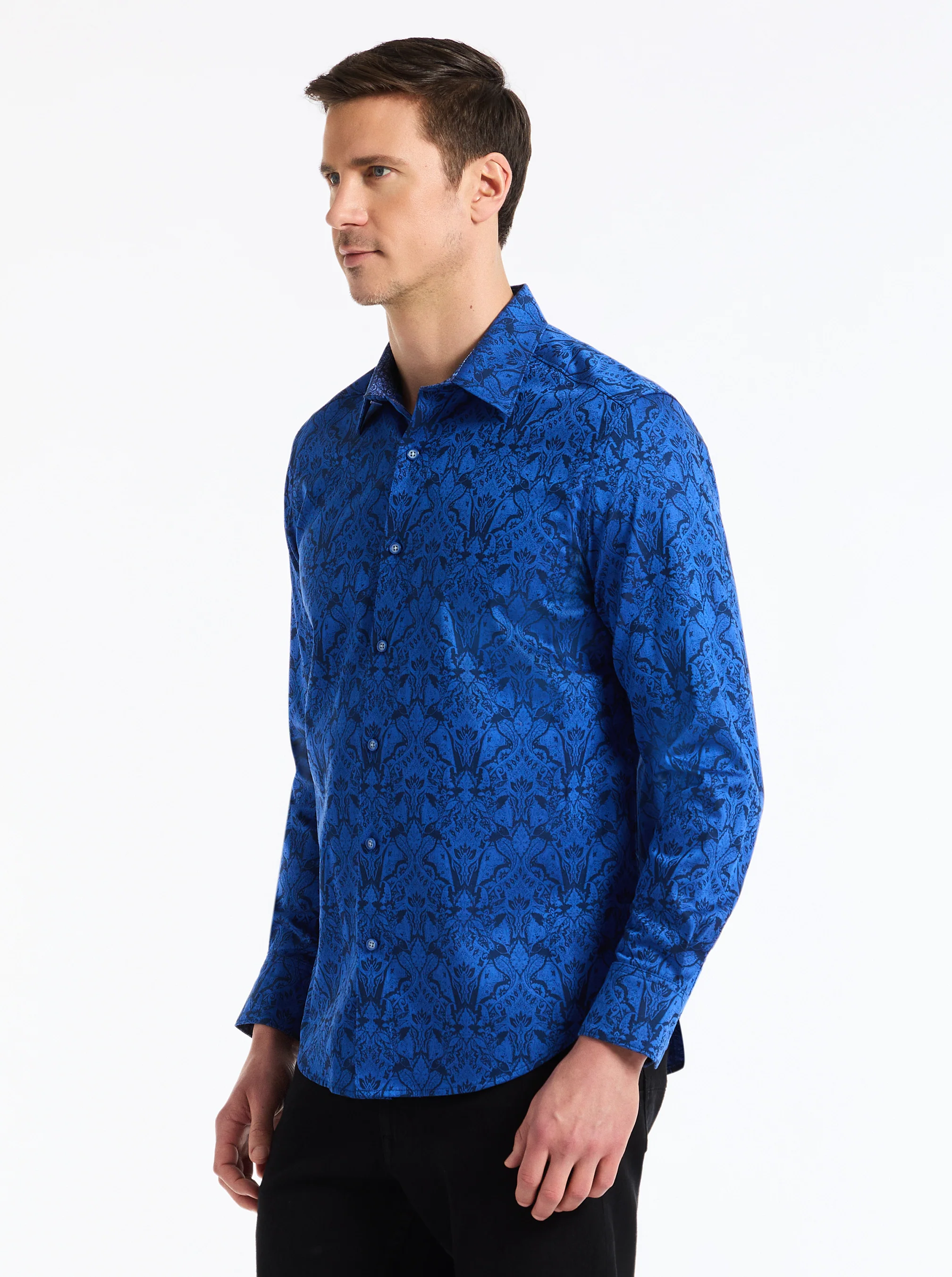 HIGHLAND LONG SLEEVE BUTTON DOWN SHIRT - Image 13