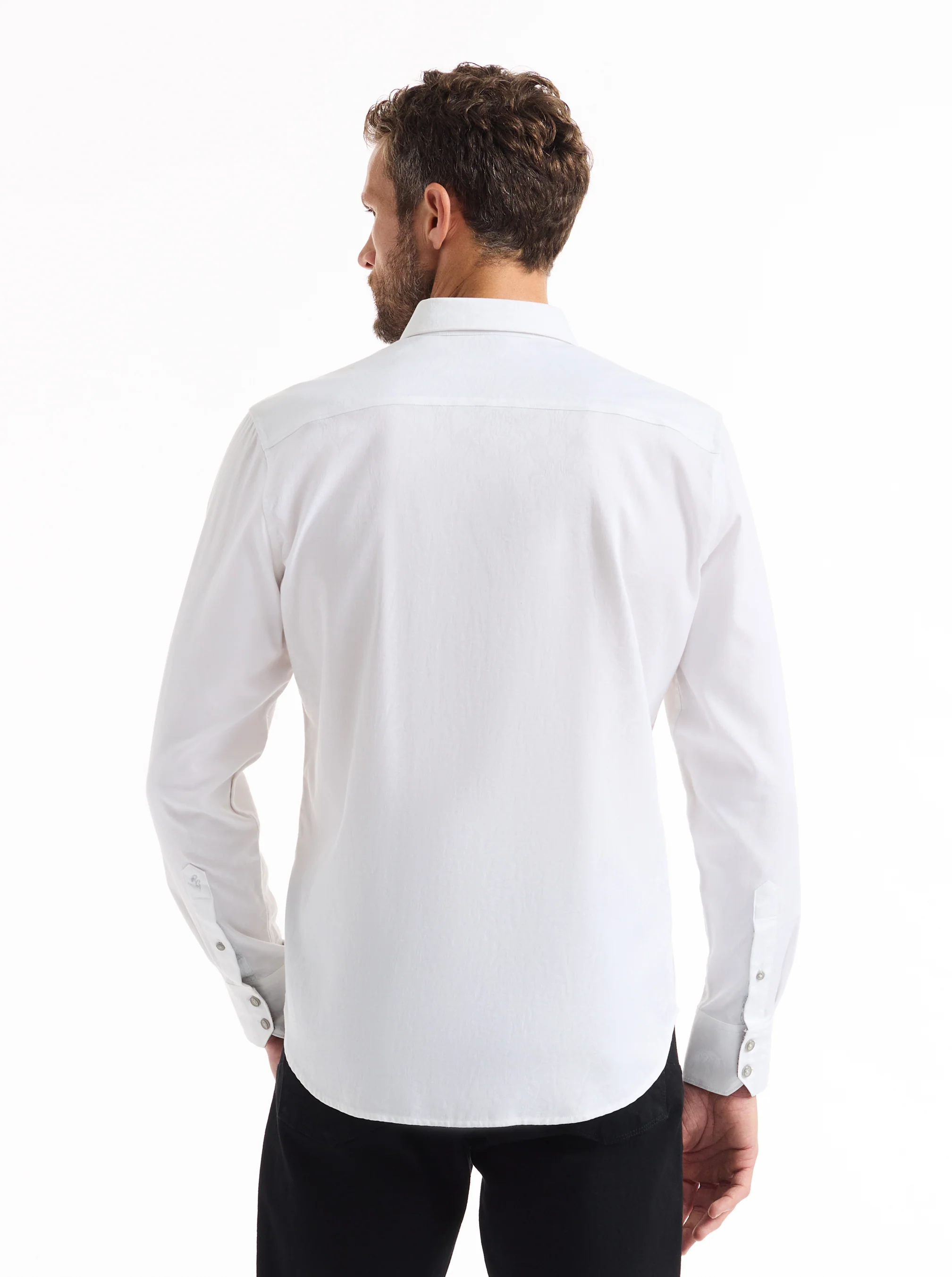HIGHLAND LONG SLEEVE BUTTON DOWN SHIRT - Image 20
