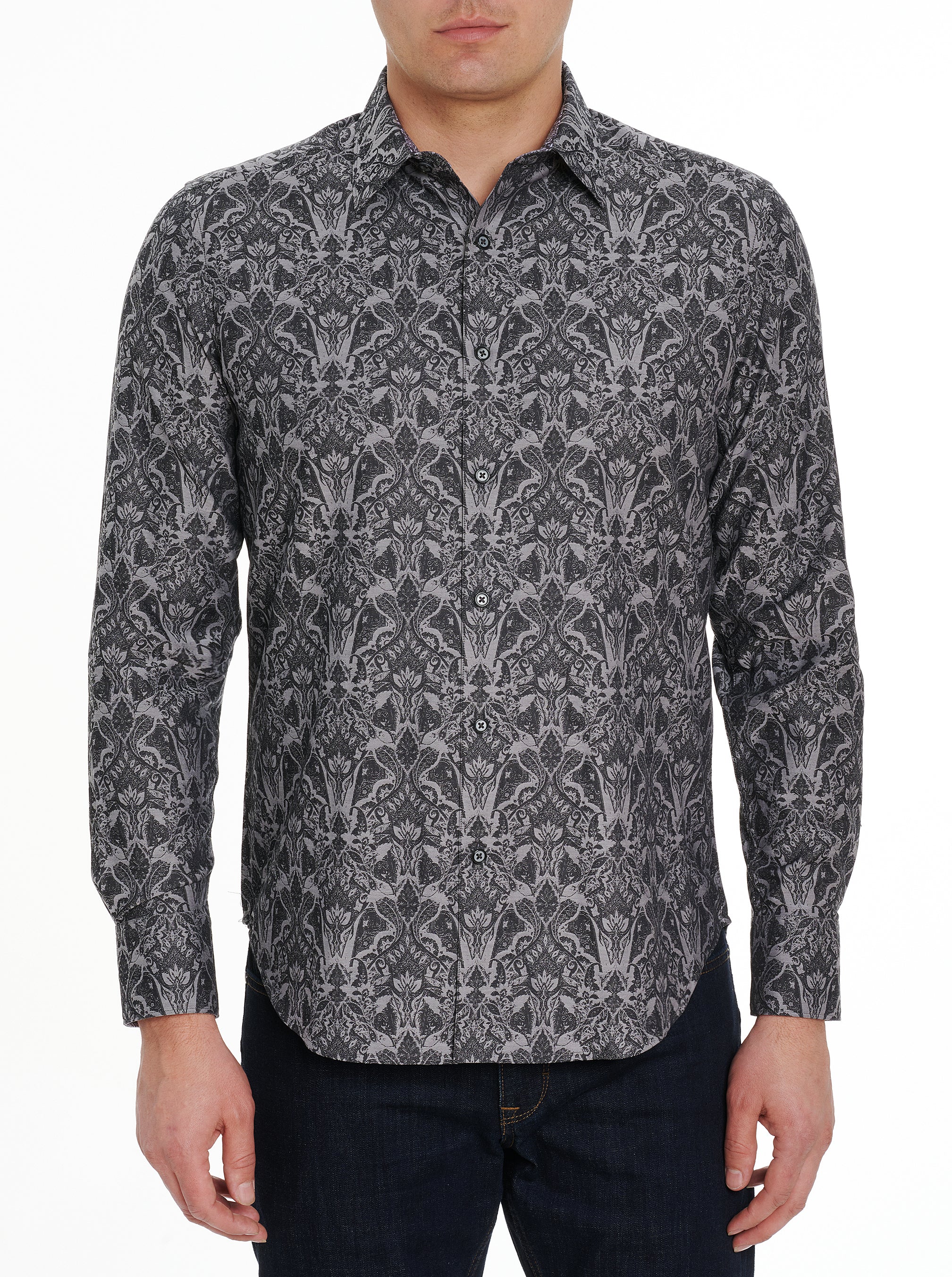 HIGHLAND LONG SLEEVE BUTTON DOWN SHIRT - Image 31