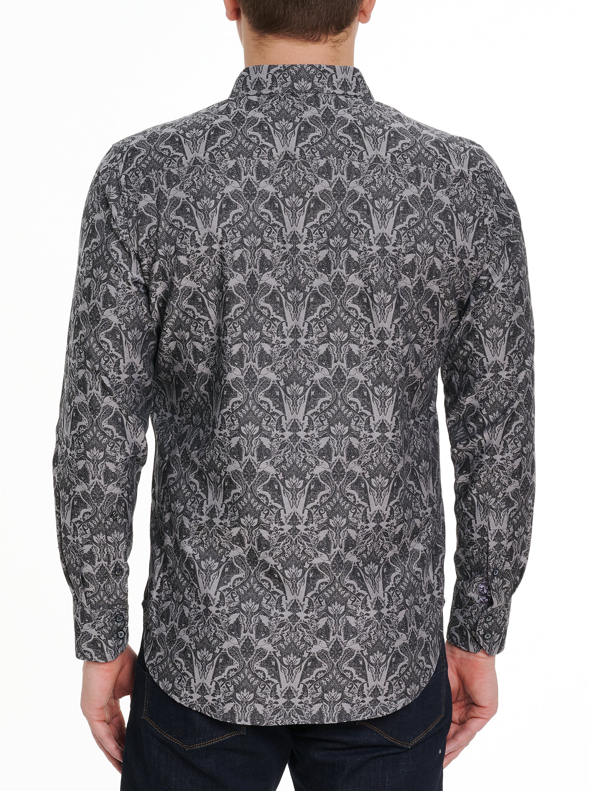 HIGHLAND LONG SLEEVE BUTTON DOWN SHIRT - Image 35