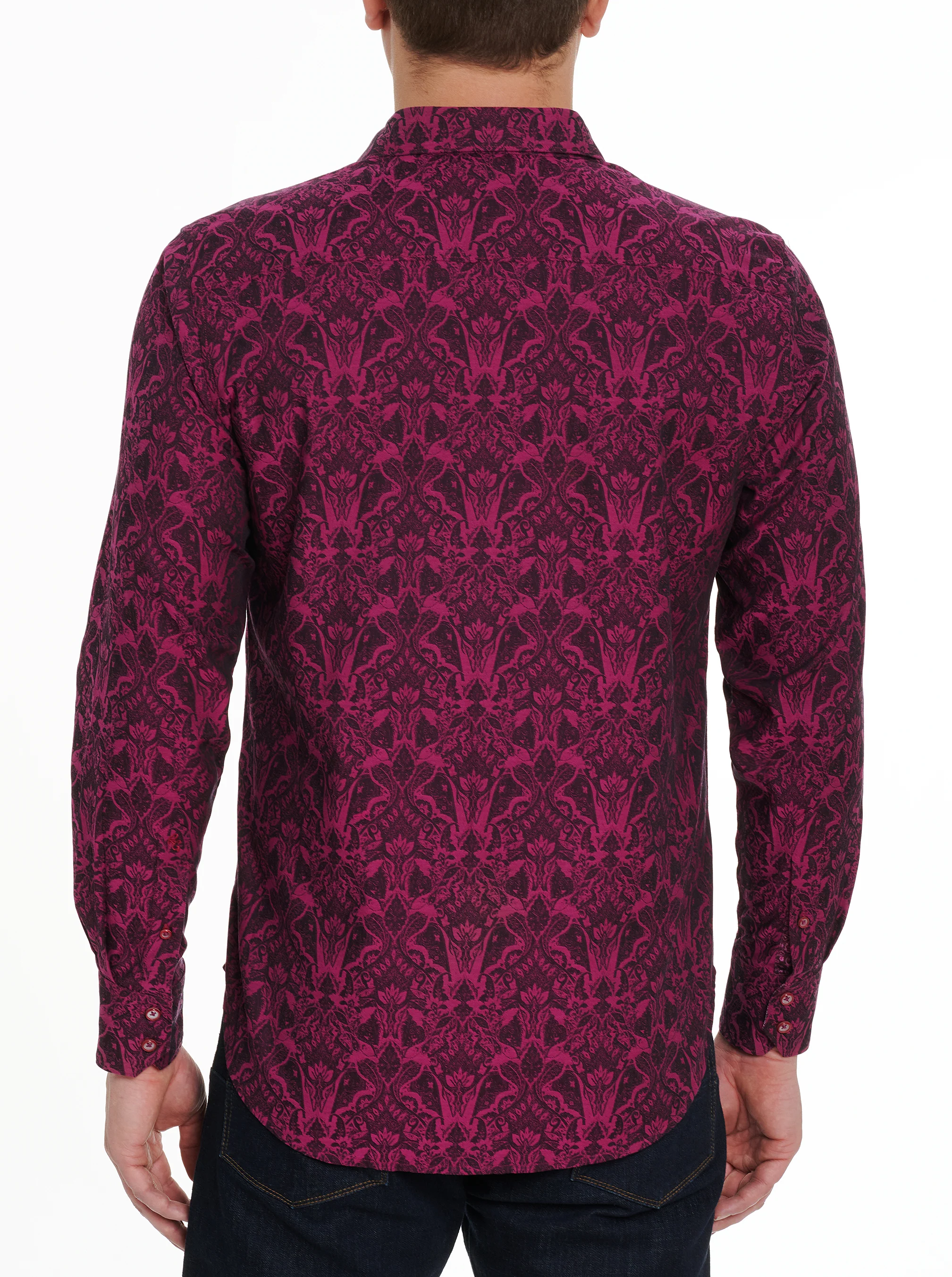 HIGHLAND LONG SLEEVE BUTTON DOWN SHIRT - Image 42