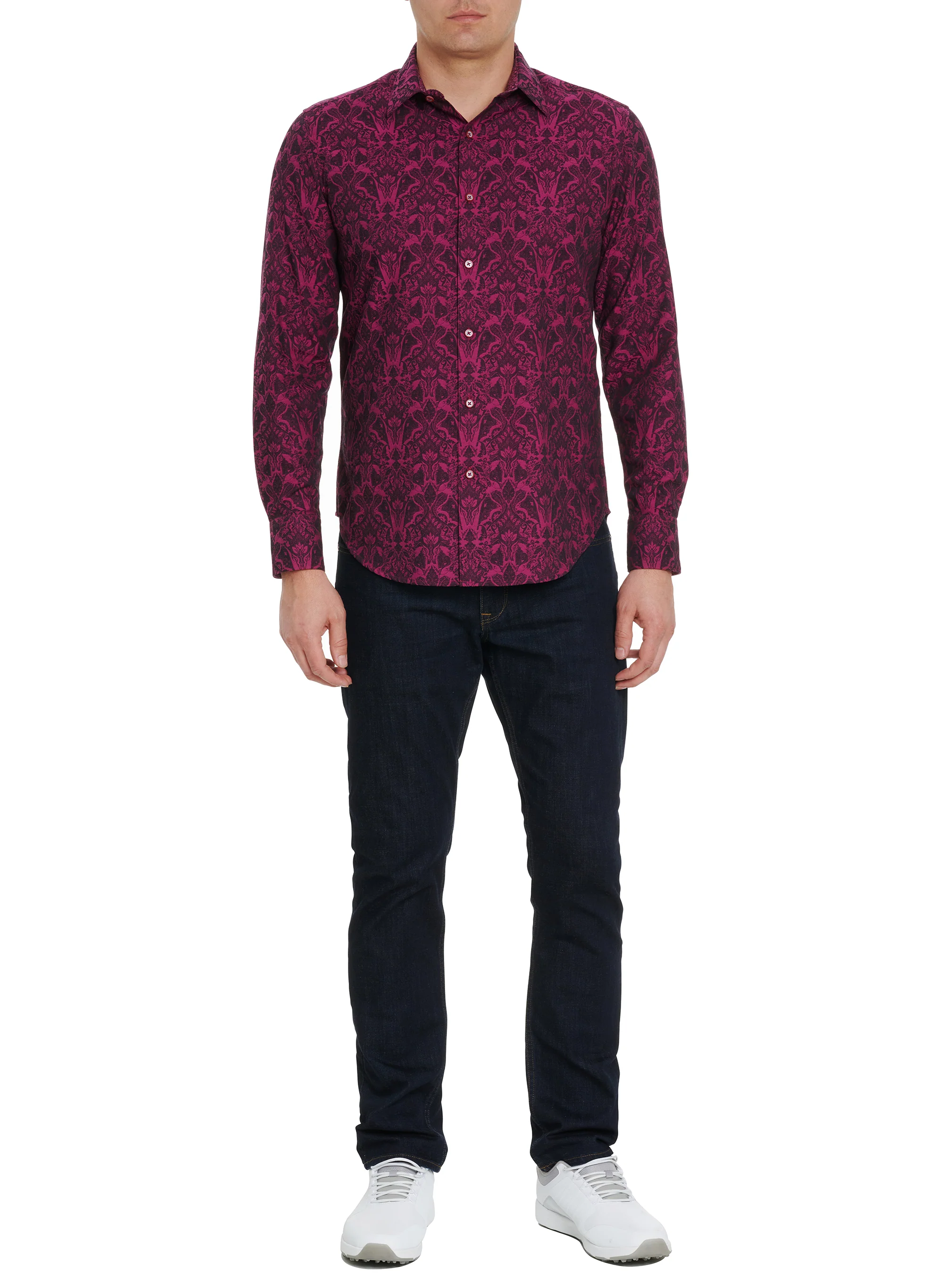 HIGHLAND LONG SLEEVE BUTTON DOWN SHIRT - Image 43
