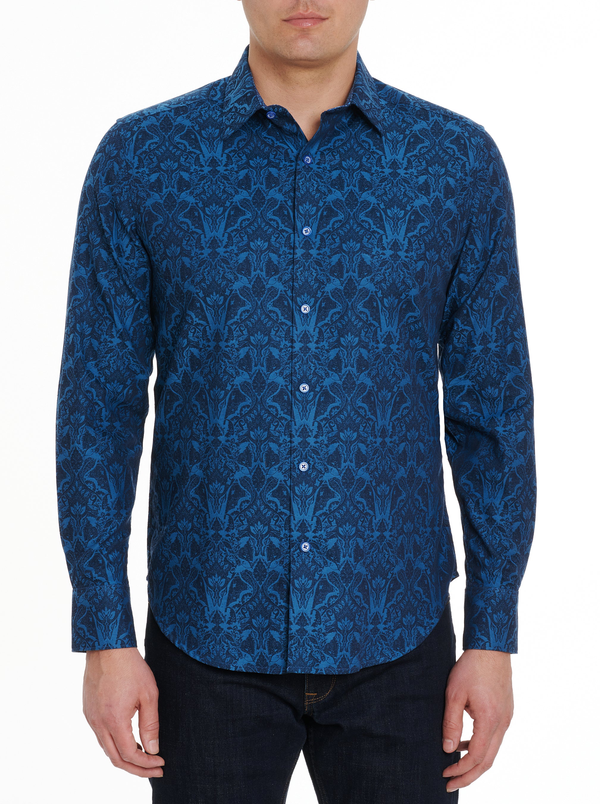 HIGHLAND LONG SLEEVE BUTTON DOWN SHIRT - Image 45