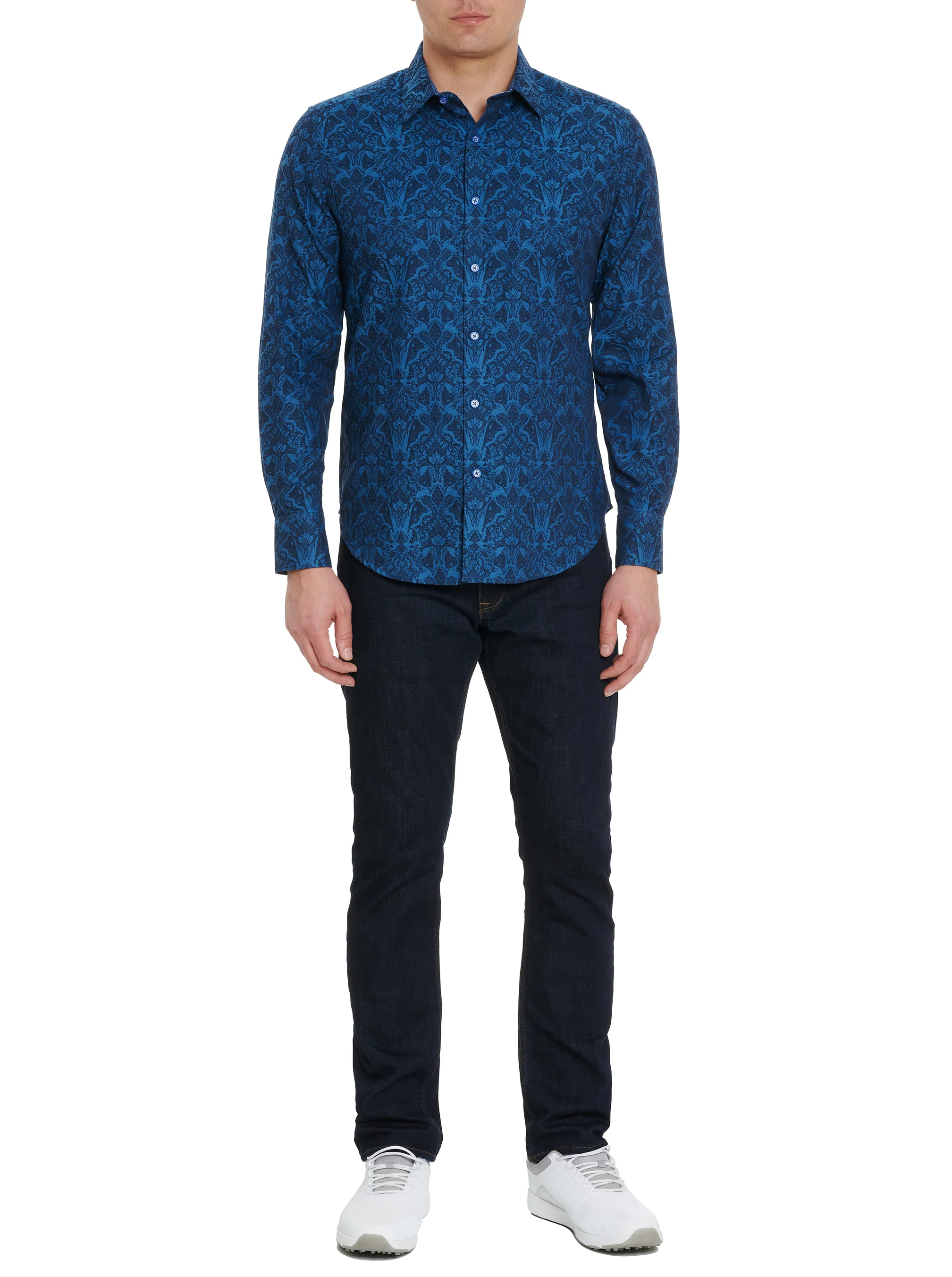 HIGHLAND LONG SLEEVE BUTTON DOWN SHIRT - Image 50