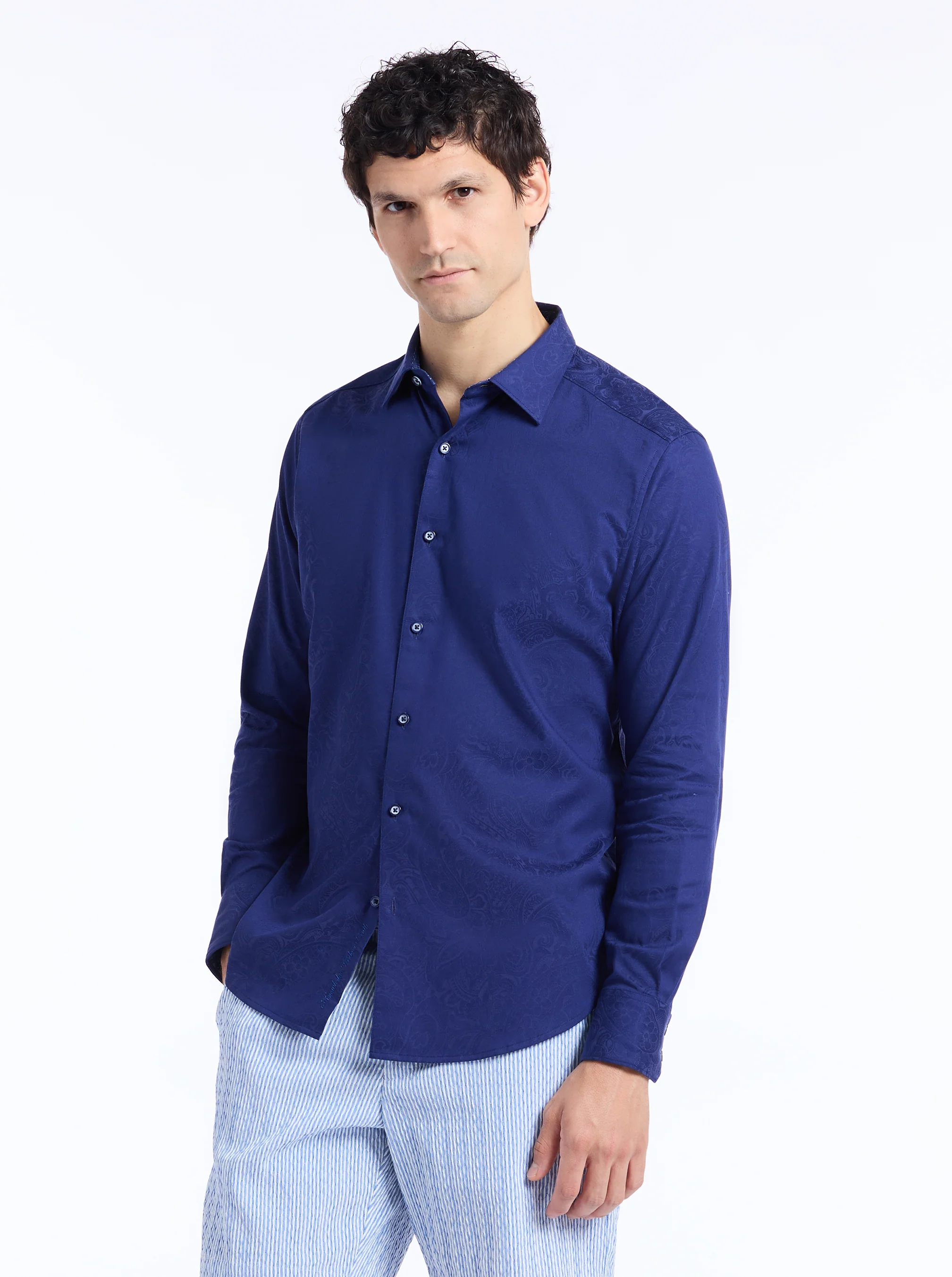 HUDSON LONG SLEEVE BUTTON DOWN SHIRT - Image 6