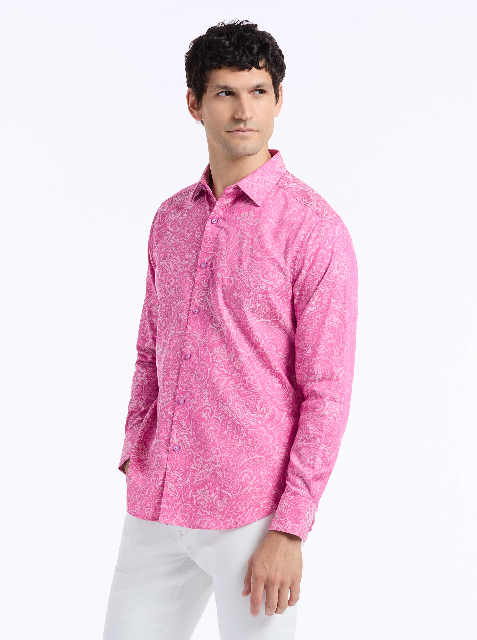 HUDSON LONG SLEEVE BUTTON DOWN SHIRT - Image 6