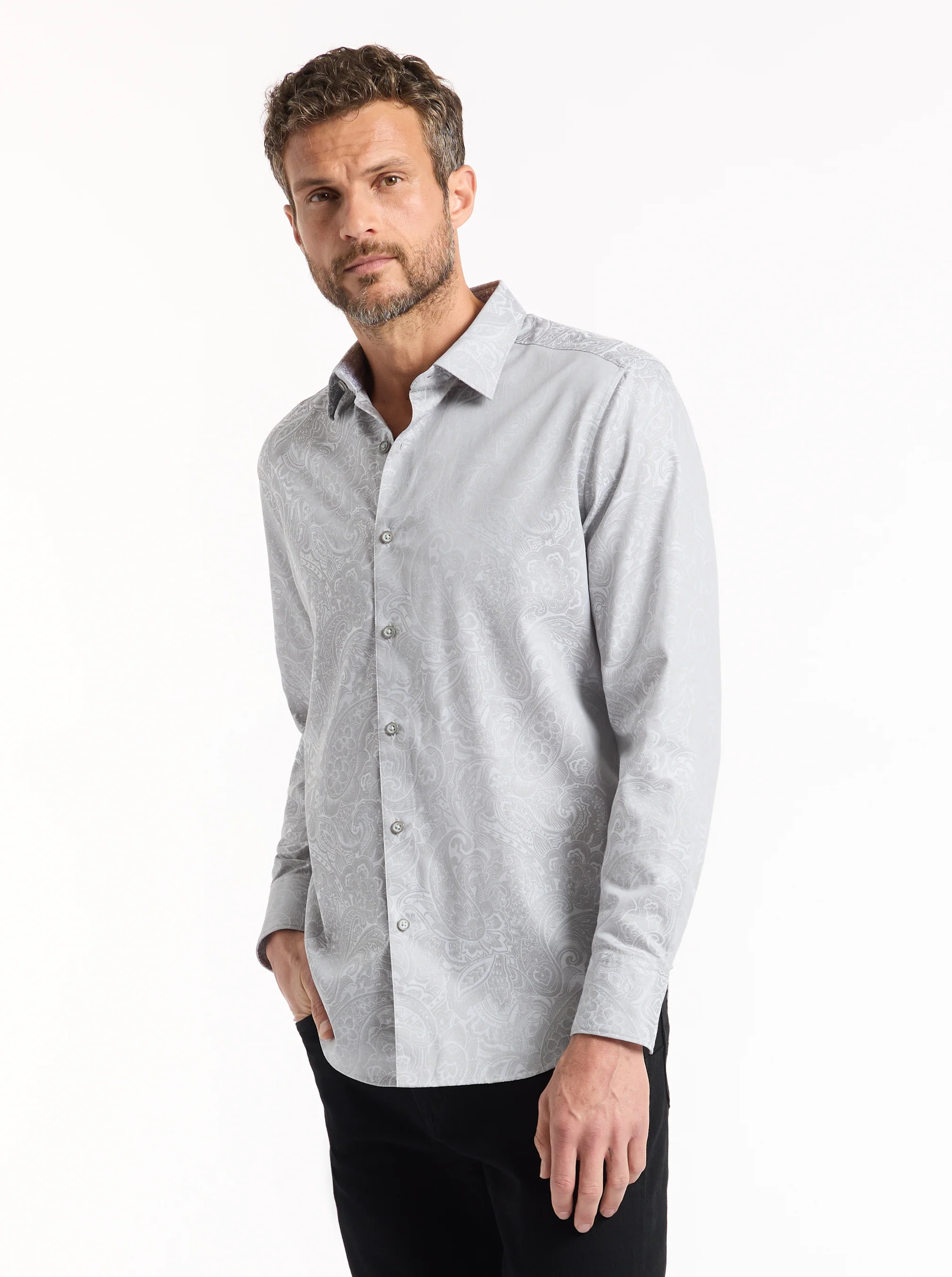 HUDSON LONG SLEEVE BUTTON DOWN SHIRT - Image 6