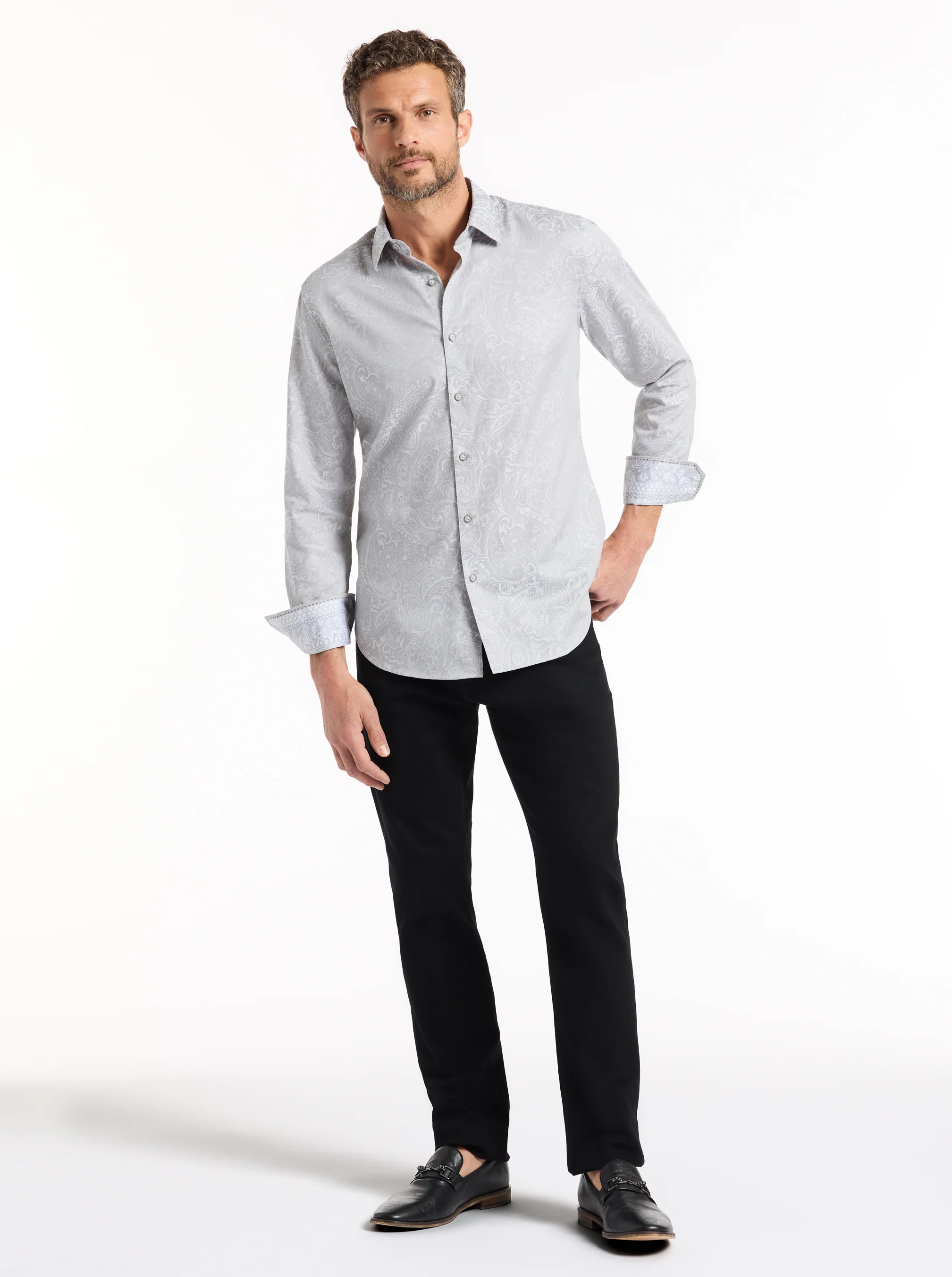 HUDSON LONG SLEEVE BUTTON DOWN SHIRT - Image 7