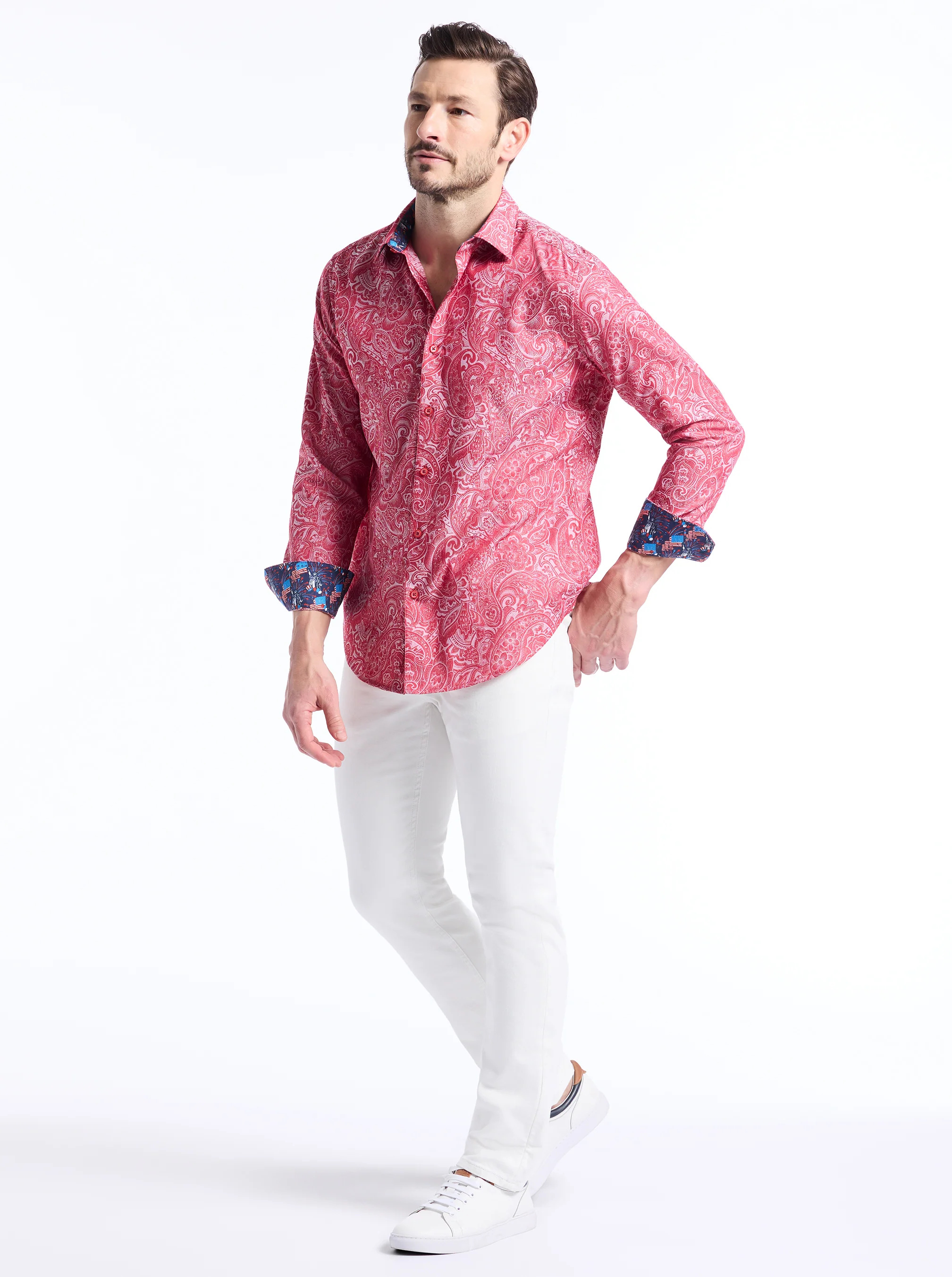 HUDSON LONG SLEEVE BUTTON DOWN SHIRT - Image 9