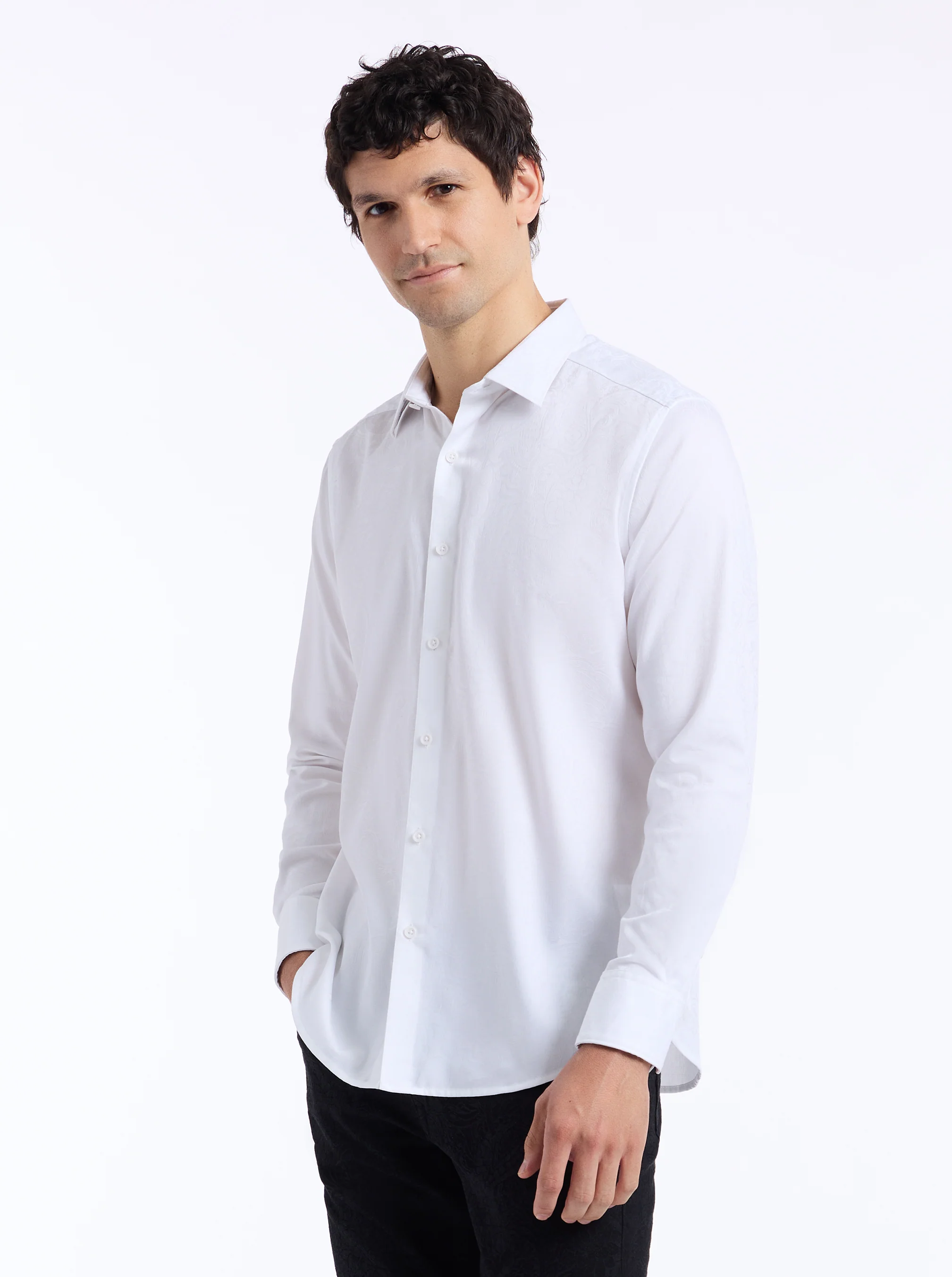 HUDSON LONG SLEEVE BUTTON DOWN SHIRT - Image 6